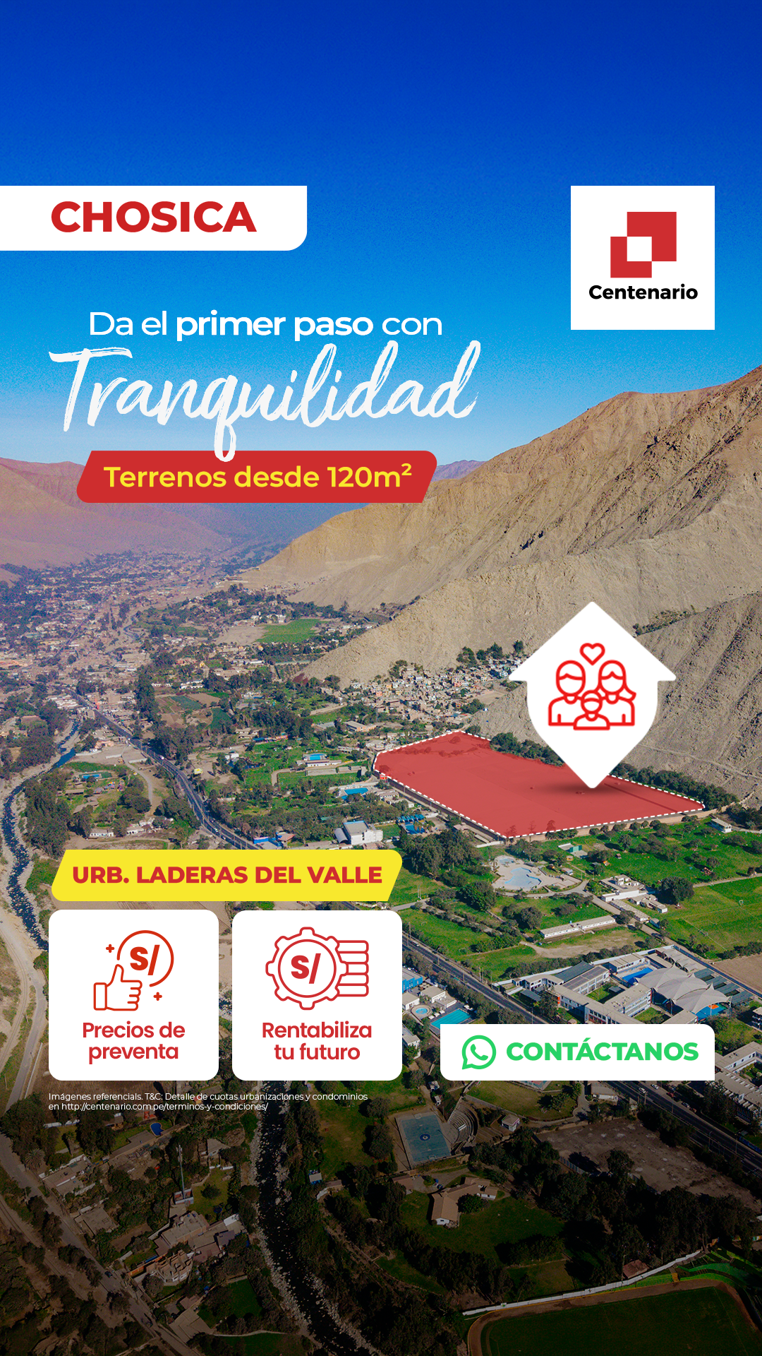Centenario Urbanizaciones Facebook ad