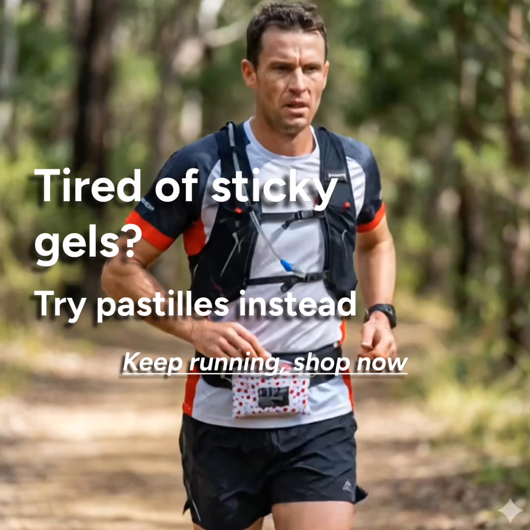 FTP Endurance Fuel Facebook ad: Chewable Energy for Runners and Cyclists