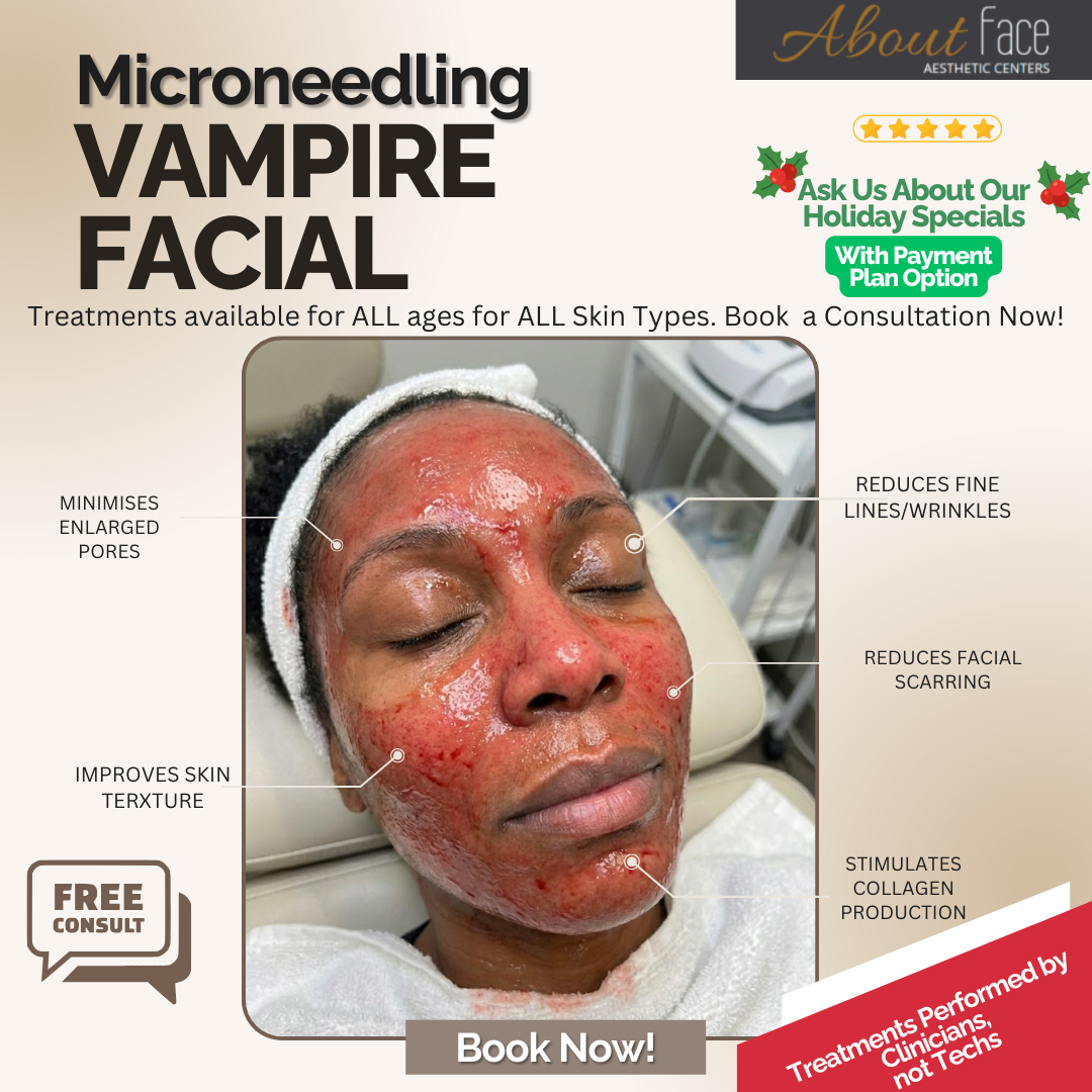 About Face Aesthetics & Wellness Centers Facebook ad: The Anti-Aging Breakthrough Everyone’s Talking About