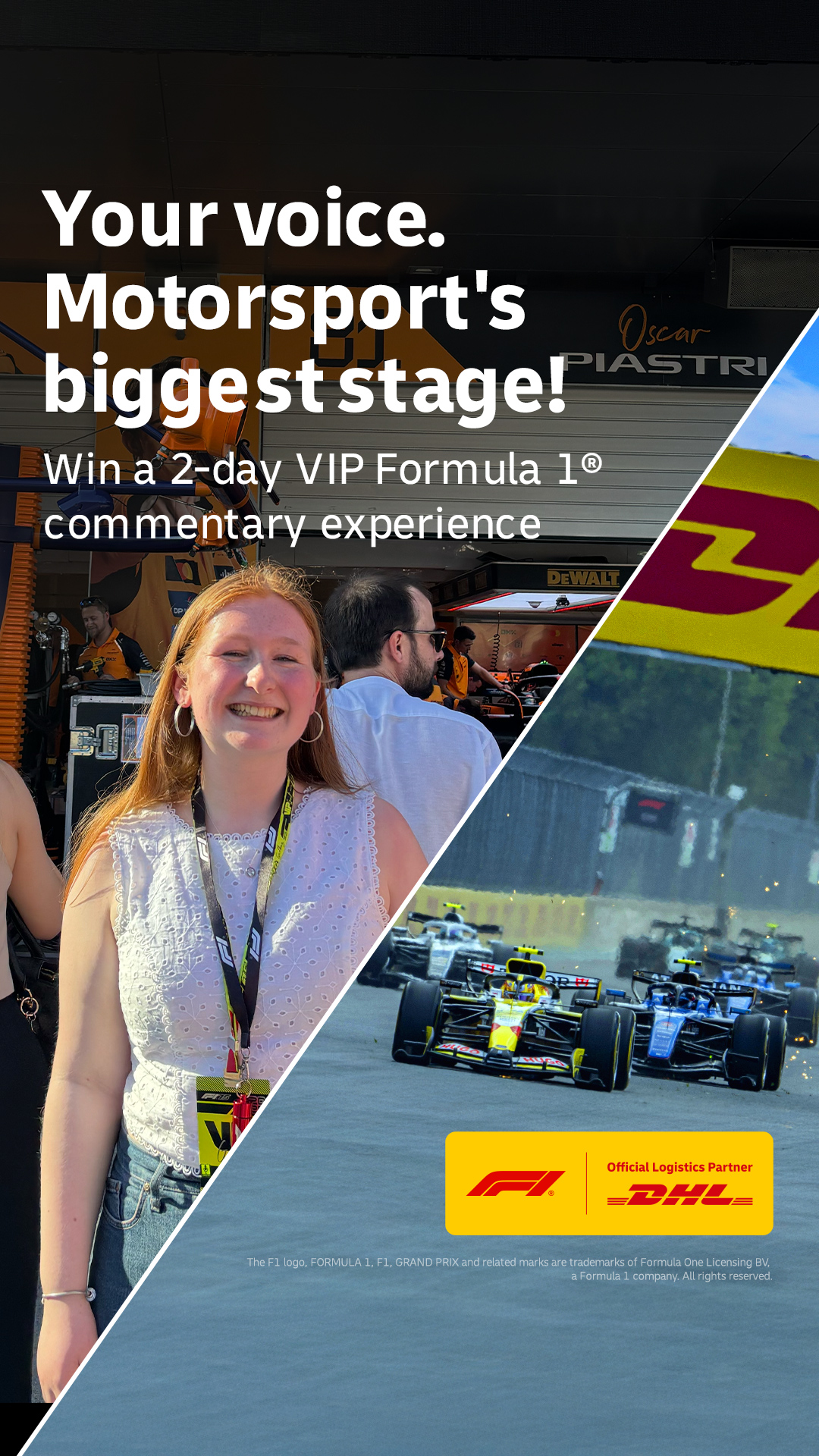 DHL Motorsports Facebook ad from Jul 28, 2026