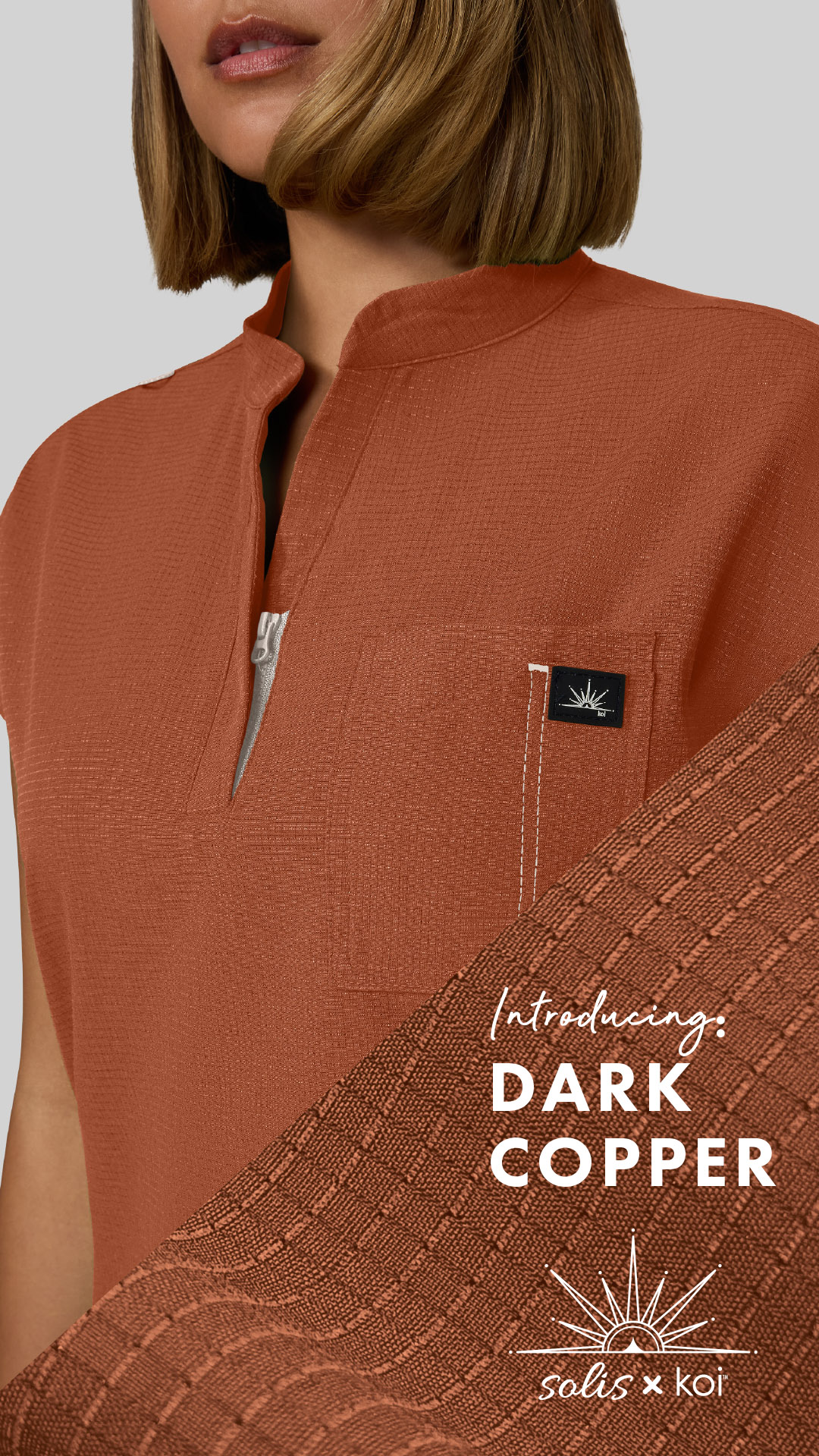 koi Designer Scrubs Facebook ad