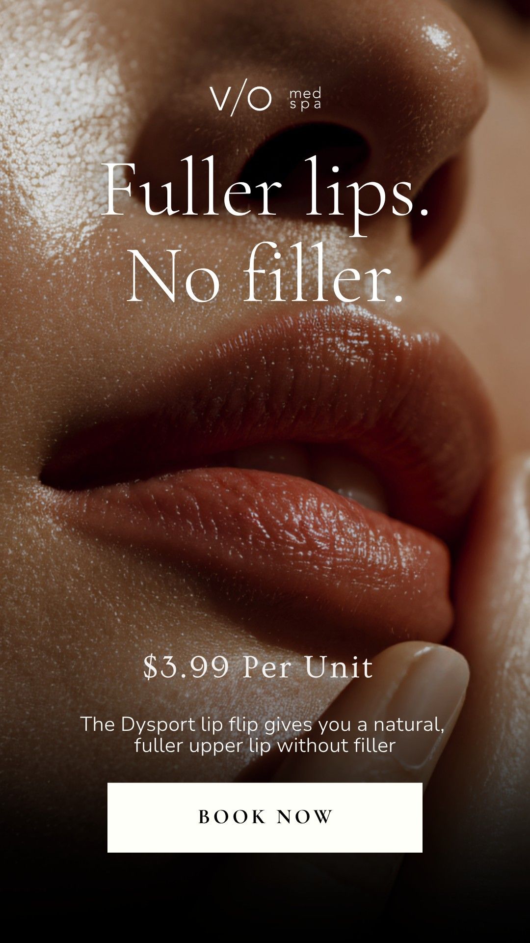 VIO Med Spa Huntersville Facebook ad: Refined for $3.99/Unit