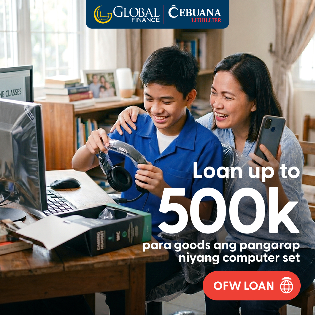 Cebuana Lhuillier Finance Corporation Facebook ad