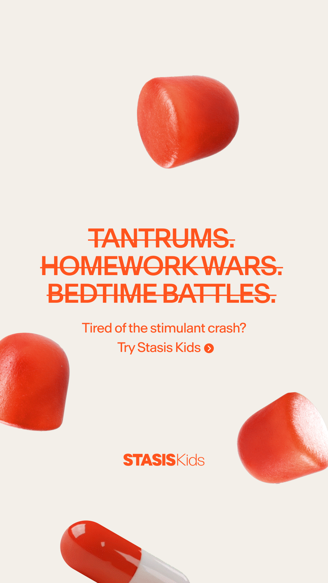 Stasis Kids Facebook ad