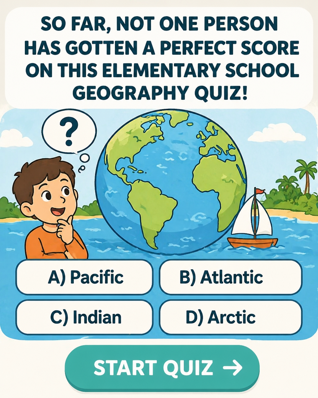 QuizGriz History Facebook ad