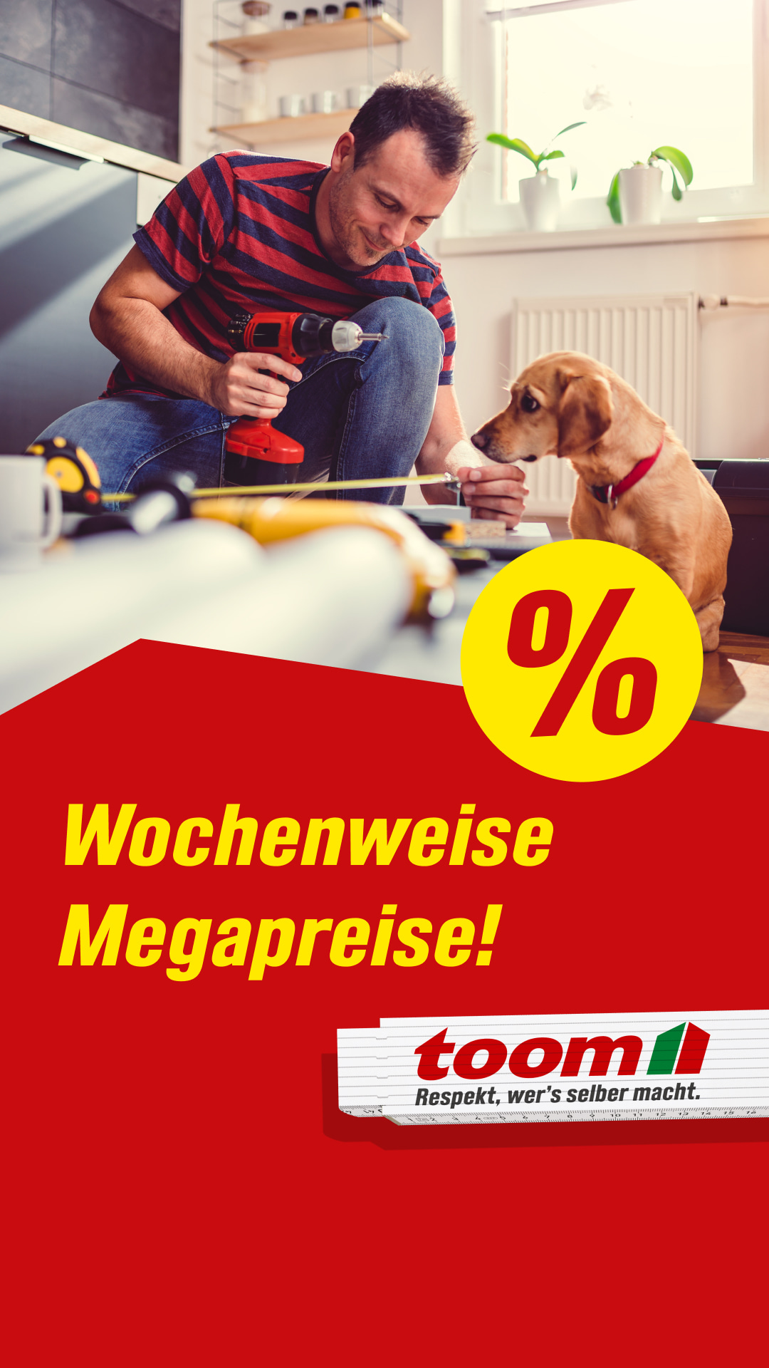 toom Baumarkt Facebook ad