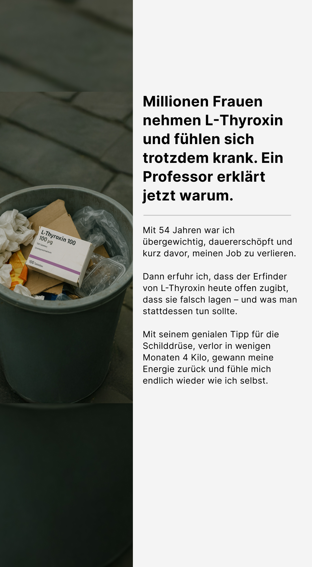 Mission Schilddrüse Facebook ad