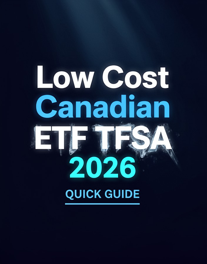 Radiant Living Society Facebook ad: Low Cost Canadian ETF TFSA Options 2026