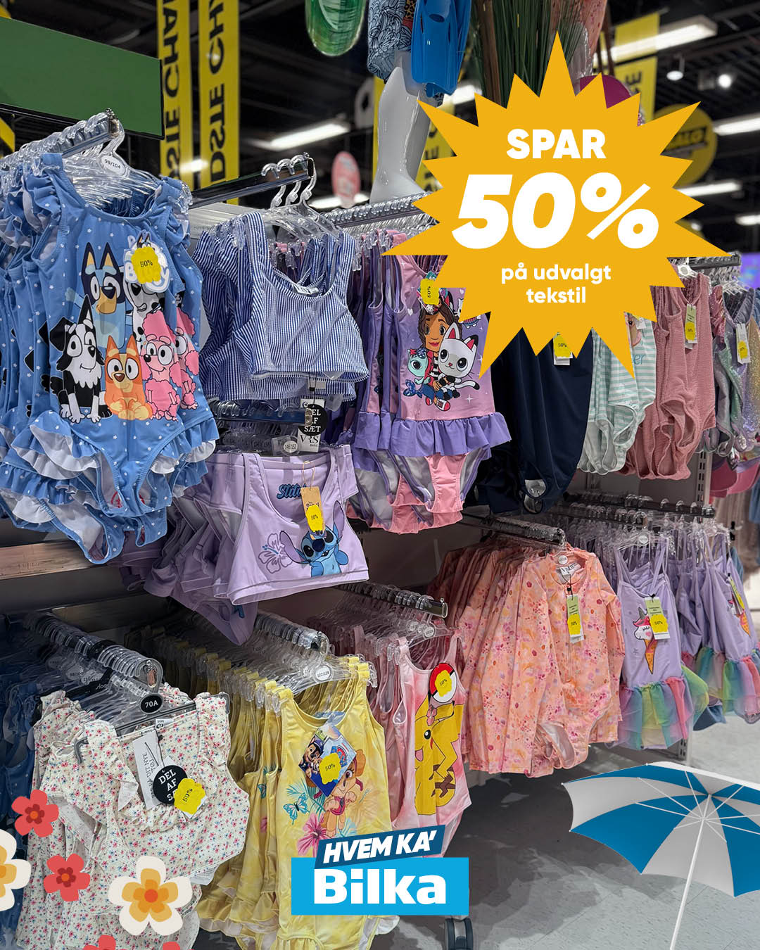 Bilka Facebook ad: Se mere i avisen