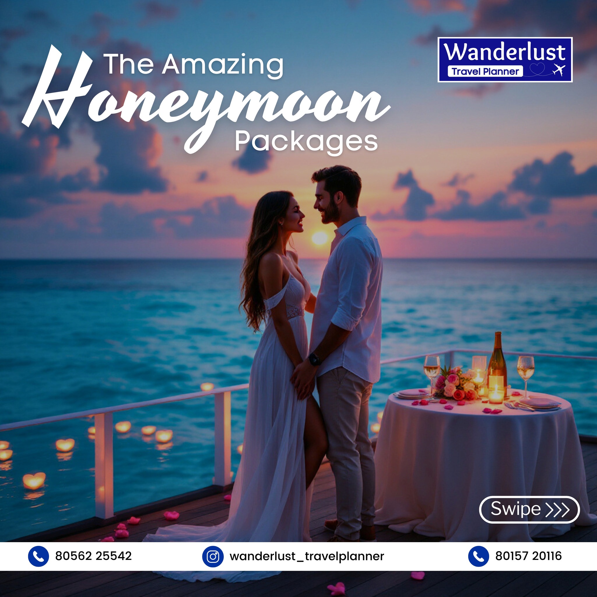 Wanderlust Travel Planner Facebook ad