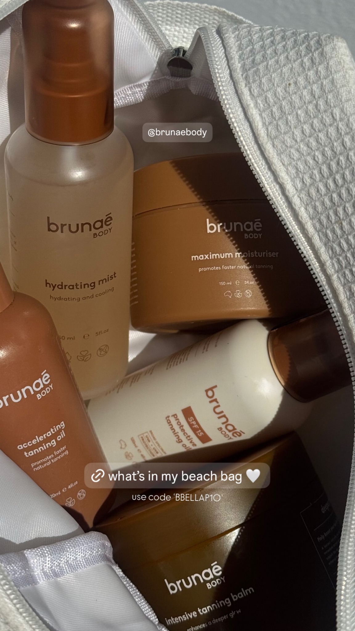 Brunaé Body Facebook ad from Feb 9, 2026