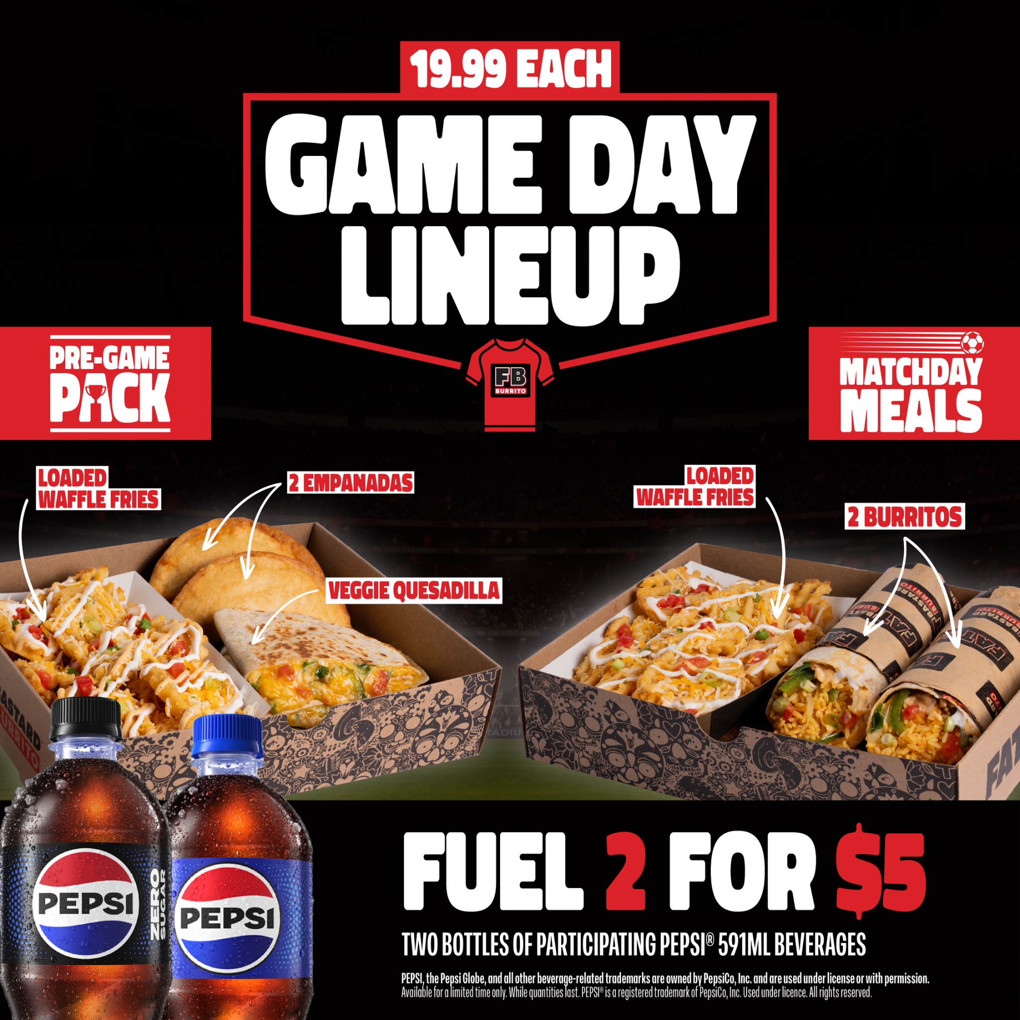 FAT BASTARD BURRITO CO. Facebook ad: In-store and on the app June 10-July 19!