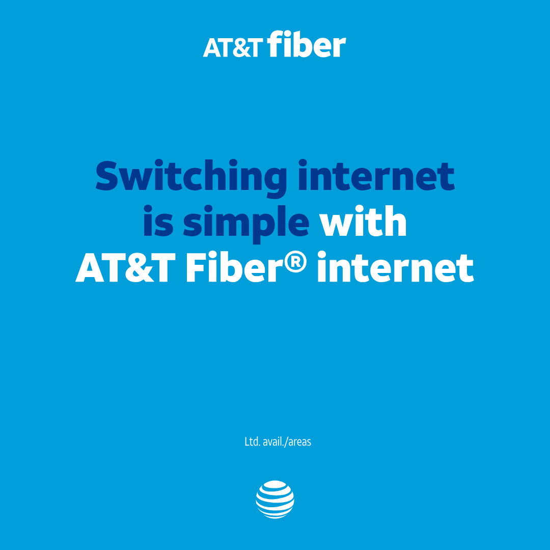 AT&T Facebook ad: New place. Simple switch.