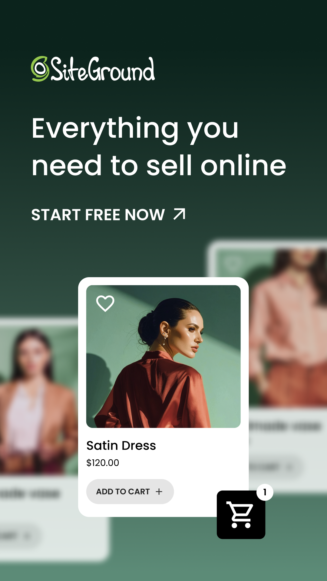 SiteGround Facebook ad