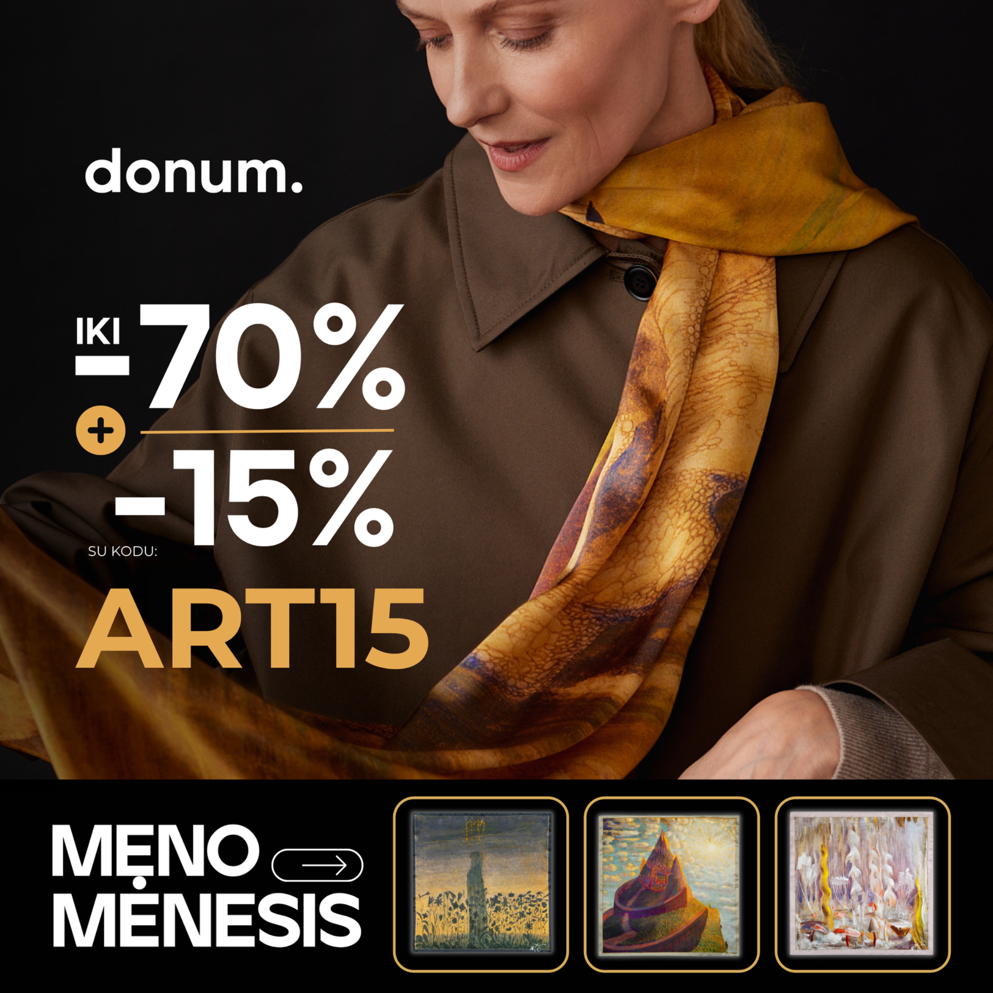 donum. Facebook ad: Atraskite savo šedevrą