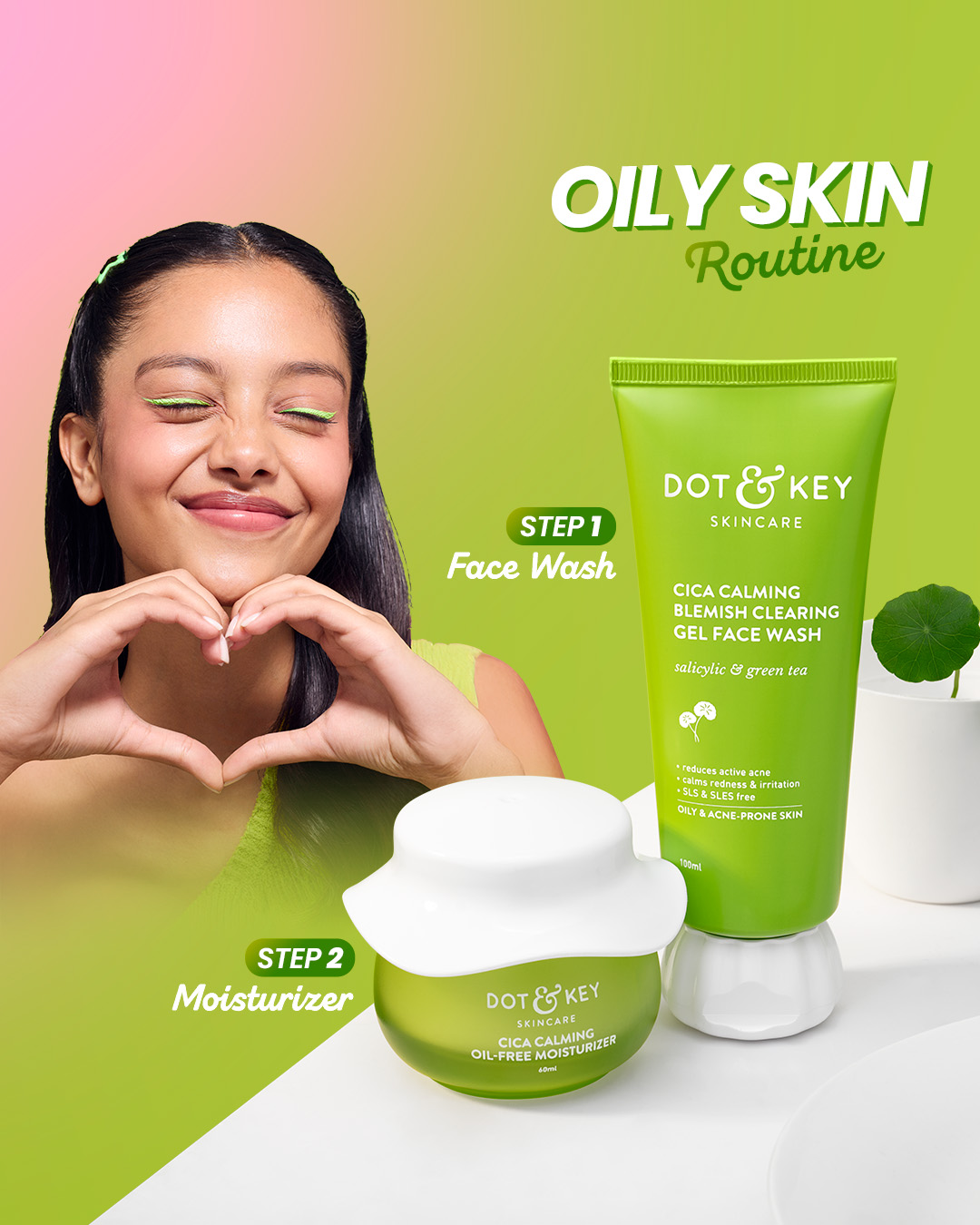 Dot & Key Facebook ad