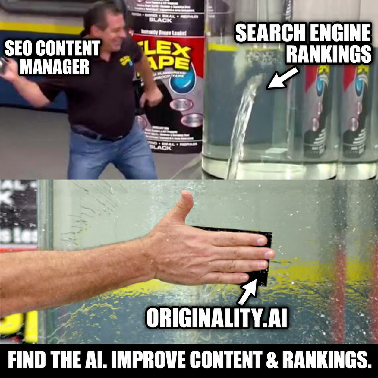 Originality.AI - AI Detection and Plagiarism Checking Facebook ad
