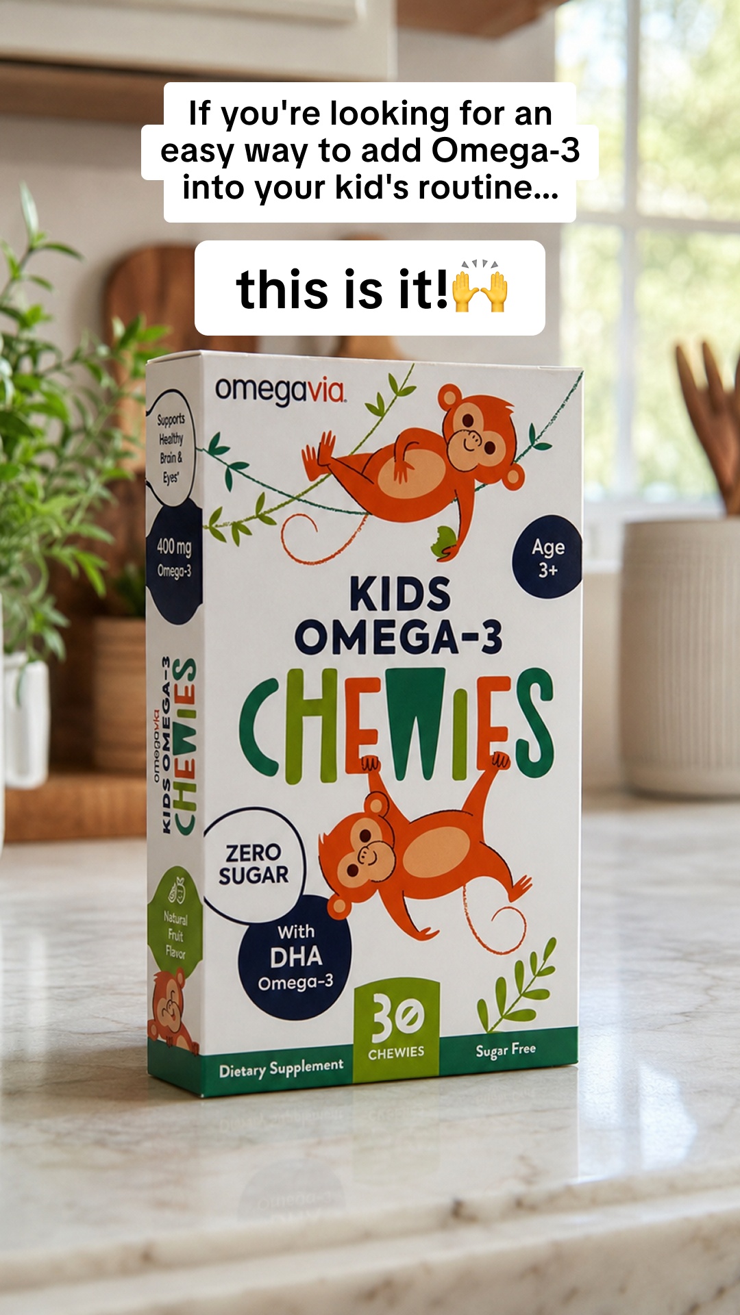 OmegaVia - Ultra Concentrated Omega-3 Facebook ad