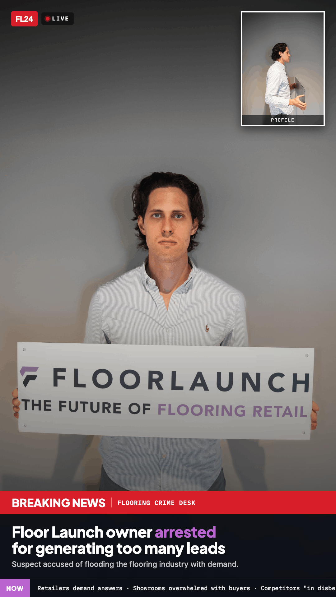 Floor Launch Facebook ad