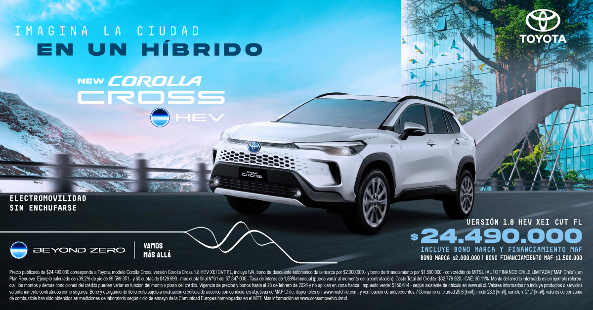 Toyota Chile Facebook ad