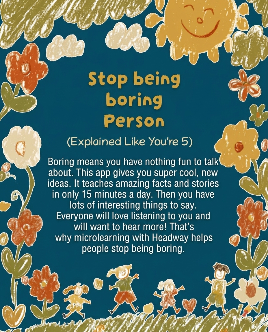 Headway App Facebook ad