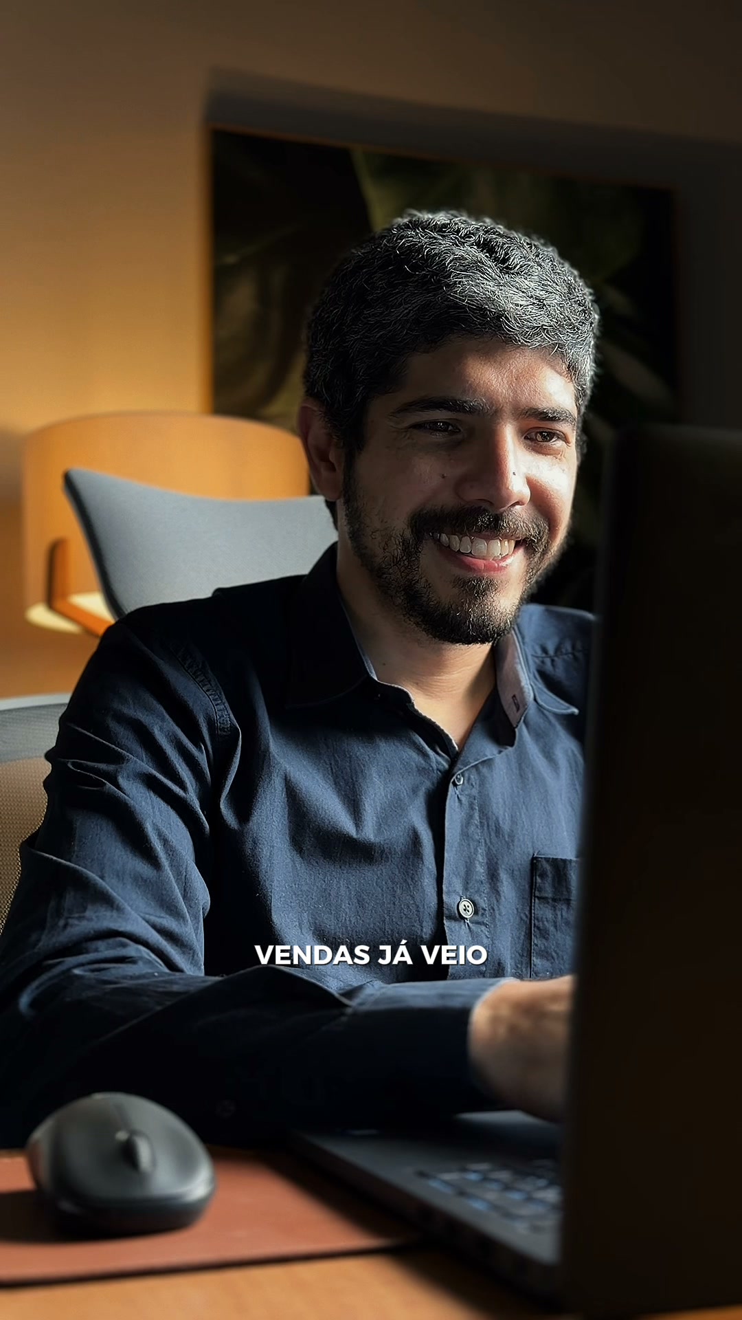 Wix Facebook ad: Seu site trabalha por você.