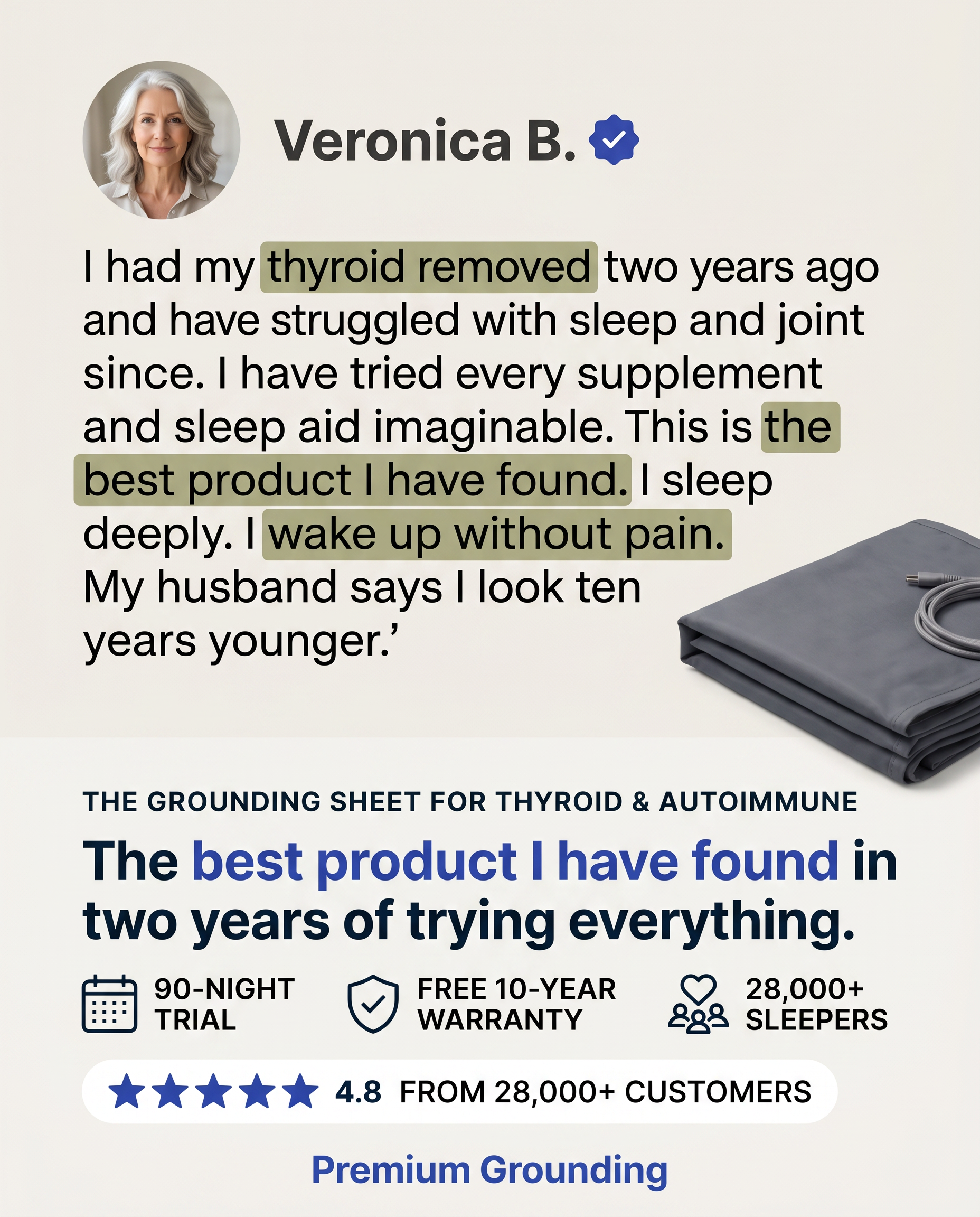 Premium Grounding  Facebook ad