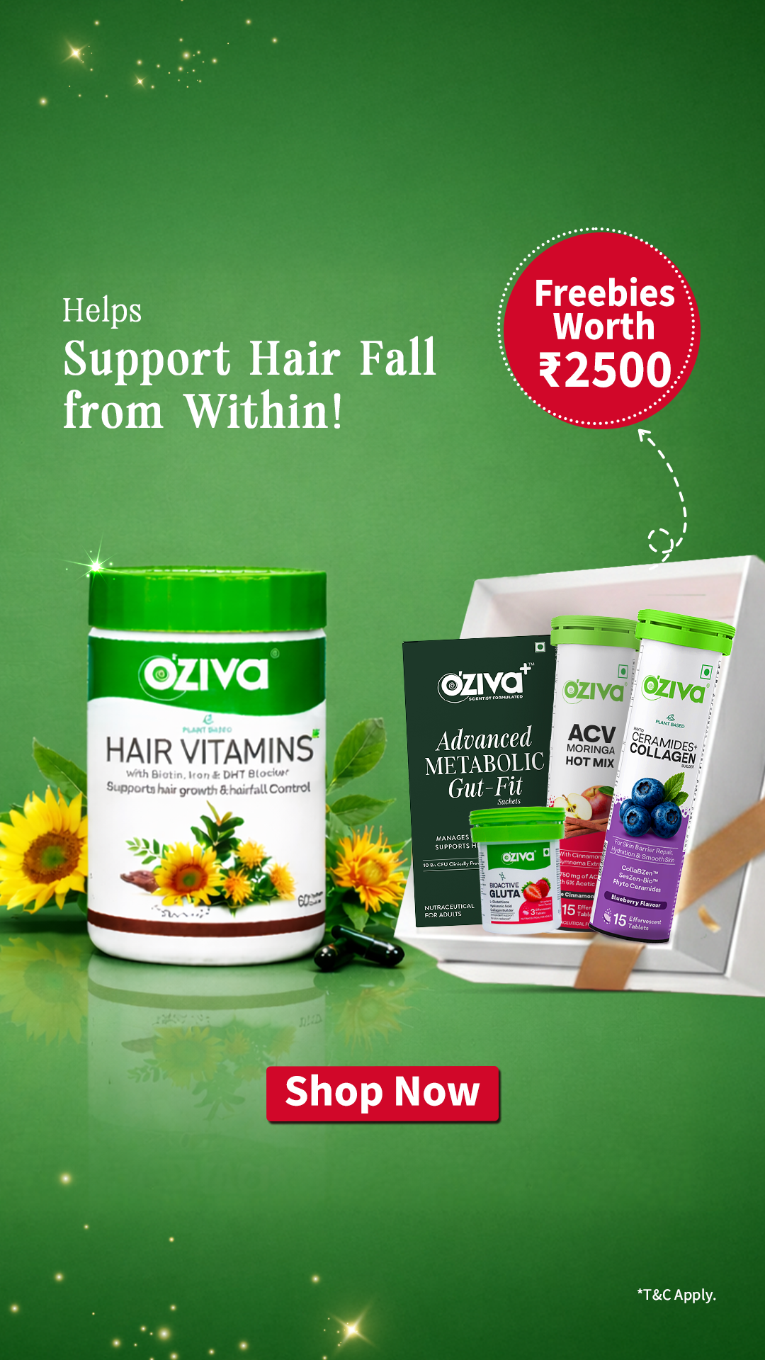 OZiva Facebook ad