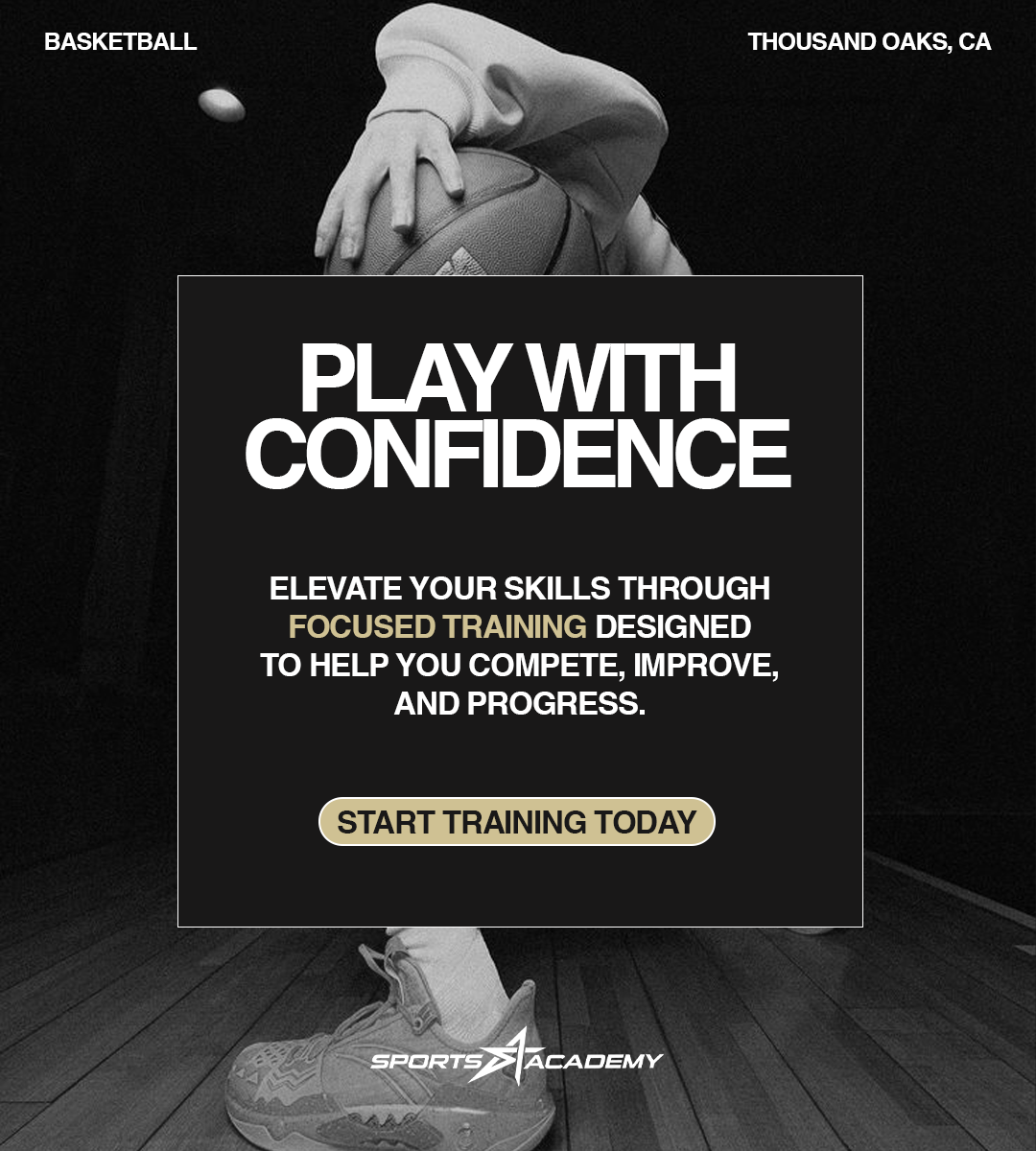 Sports Academy Facebook ad
