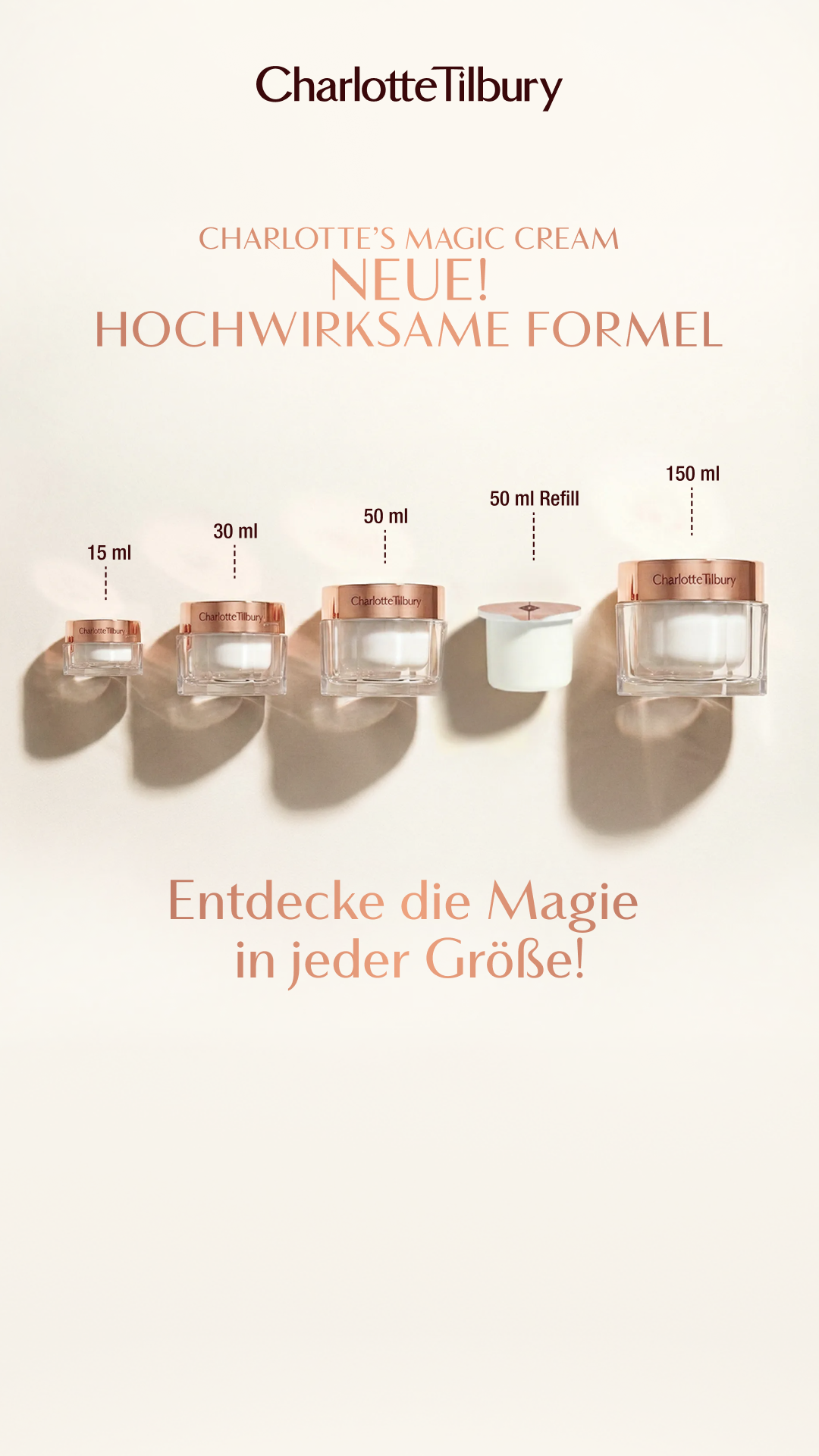 Charlotte Tilbury Skincare Facebook ad