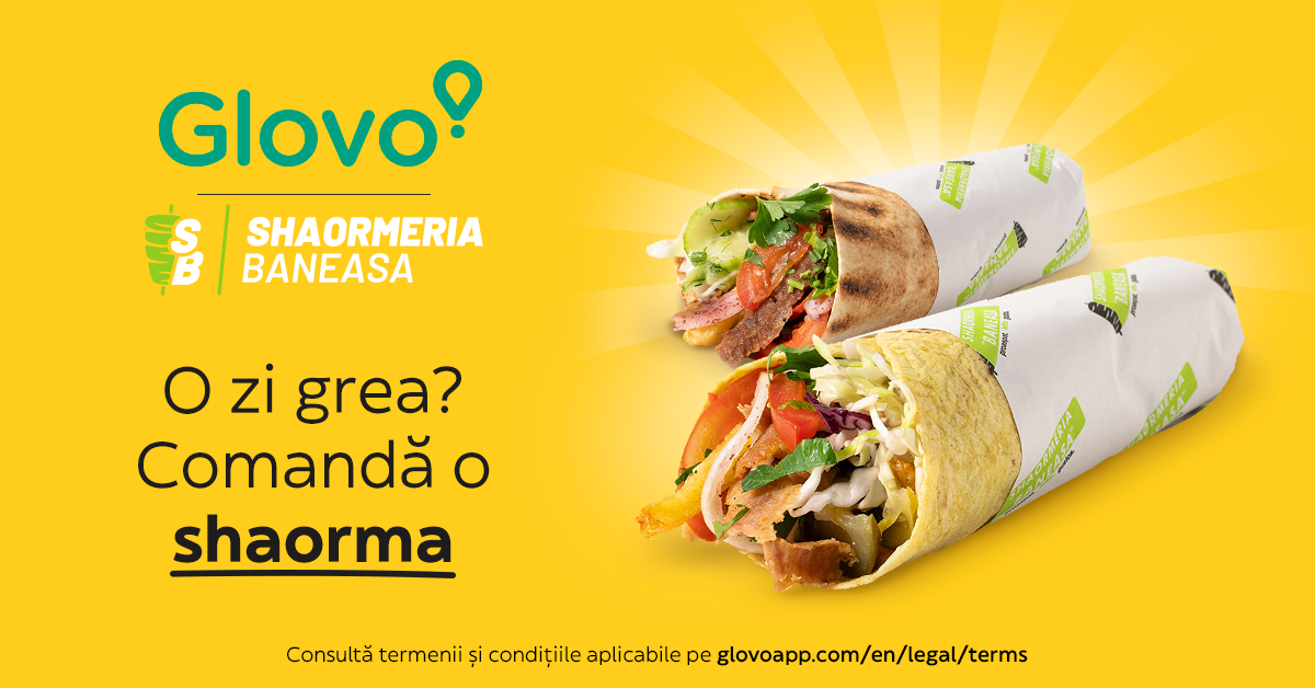 Glovo Facebook ad
