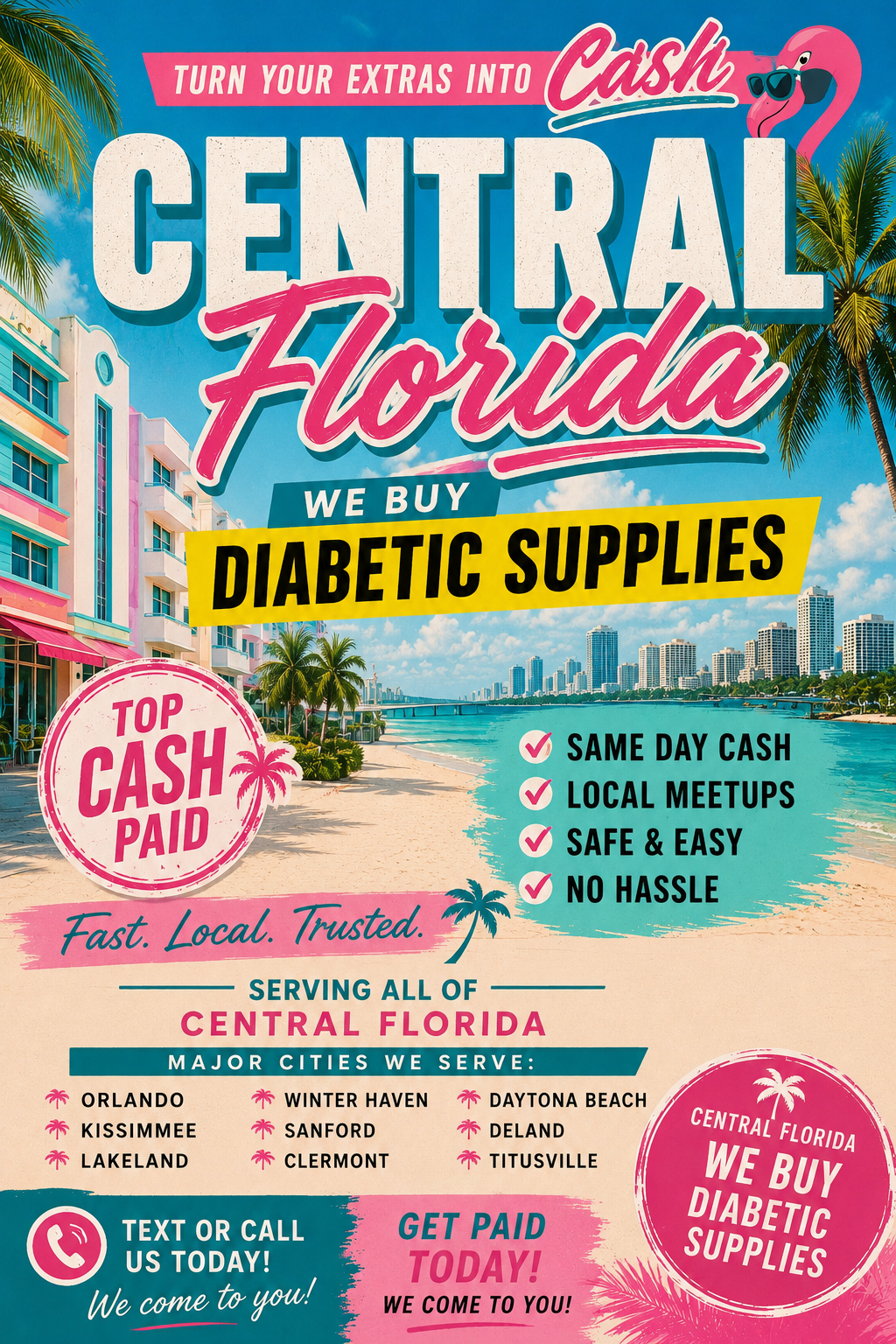 Test Strip Depot- Cash For Diabetic Supplies  Facebook ad