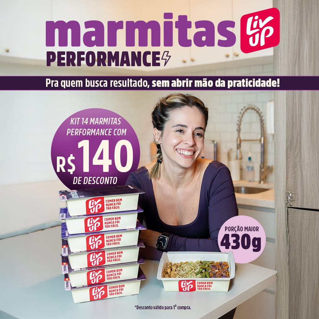 Liv Up Facebook ad: 34% Off + 10% de cashback