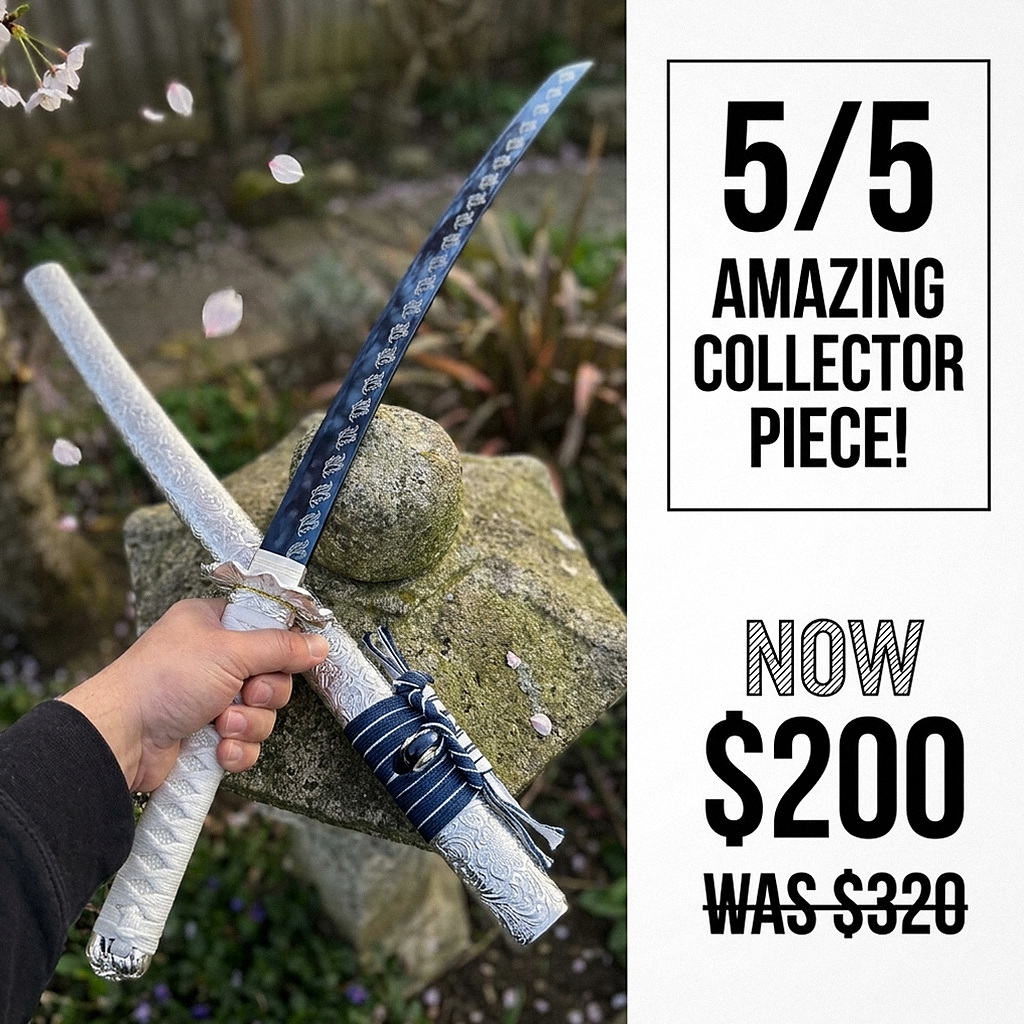 Katana Sword Facebook ad