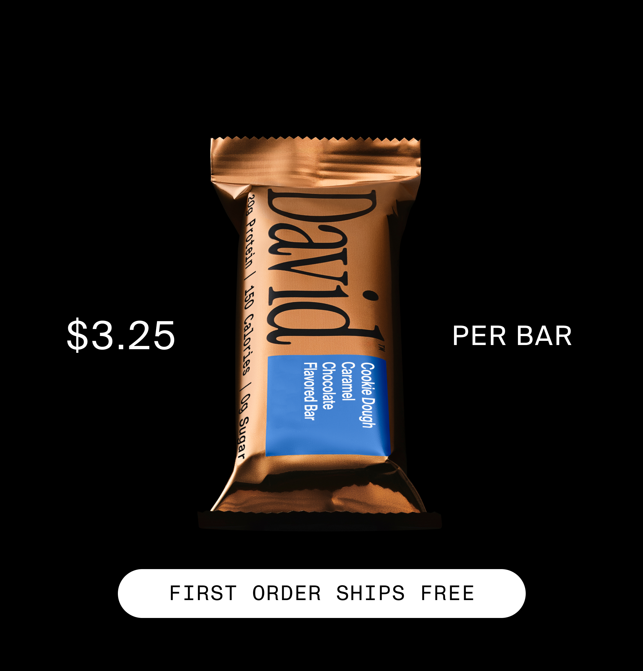 David Protein Facebook ad