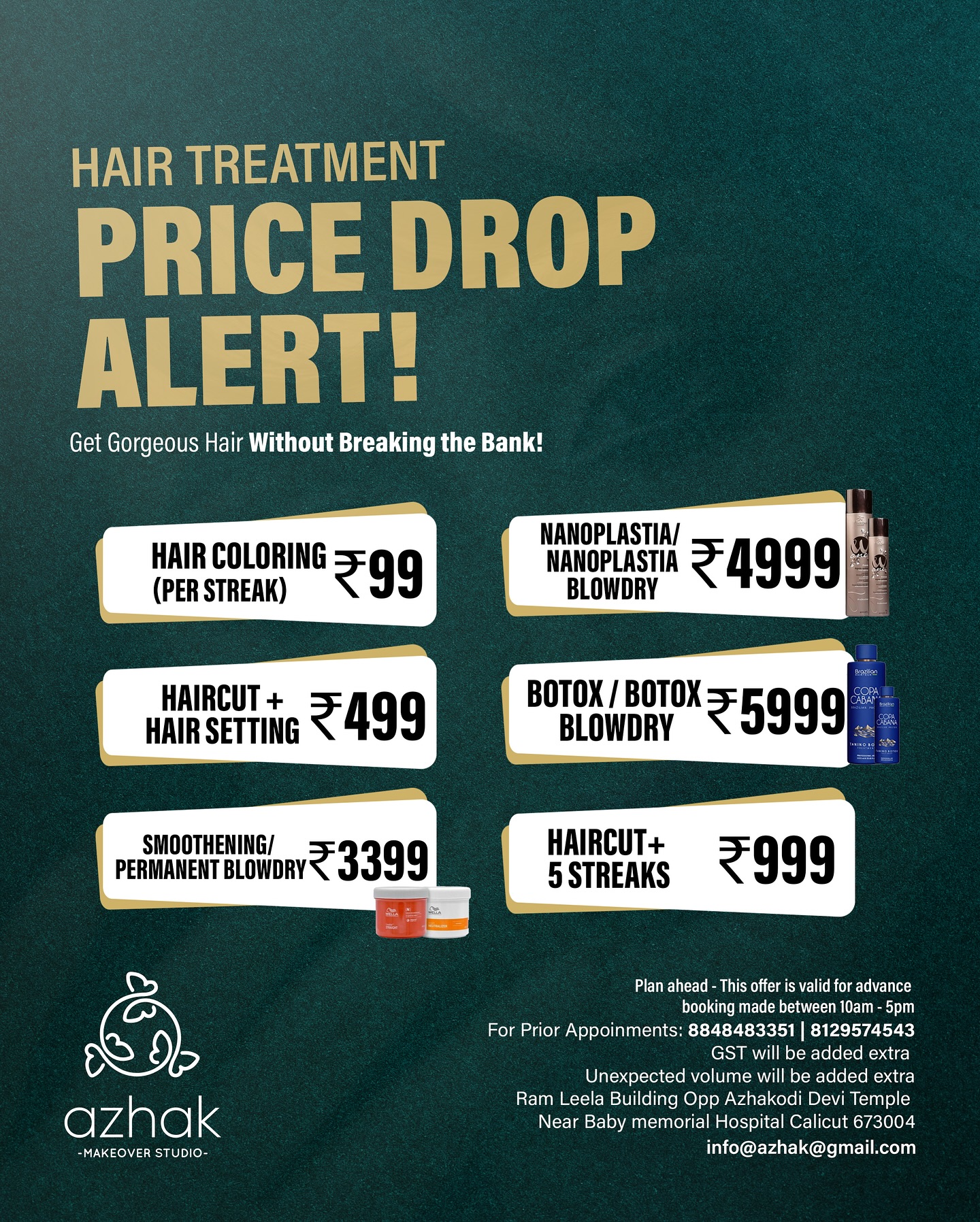 Azhak Makeover Studio-Azhakodi Facebook ad: Chat with us