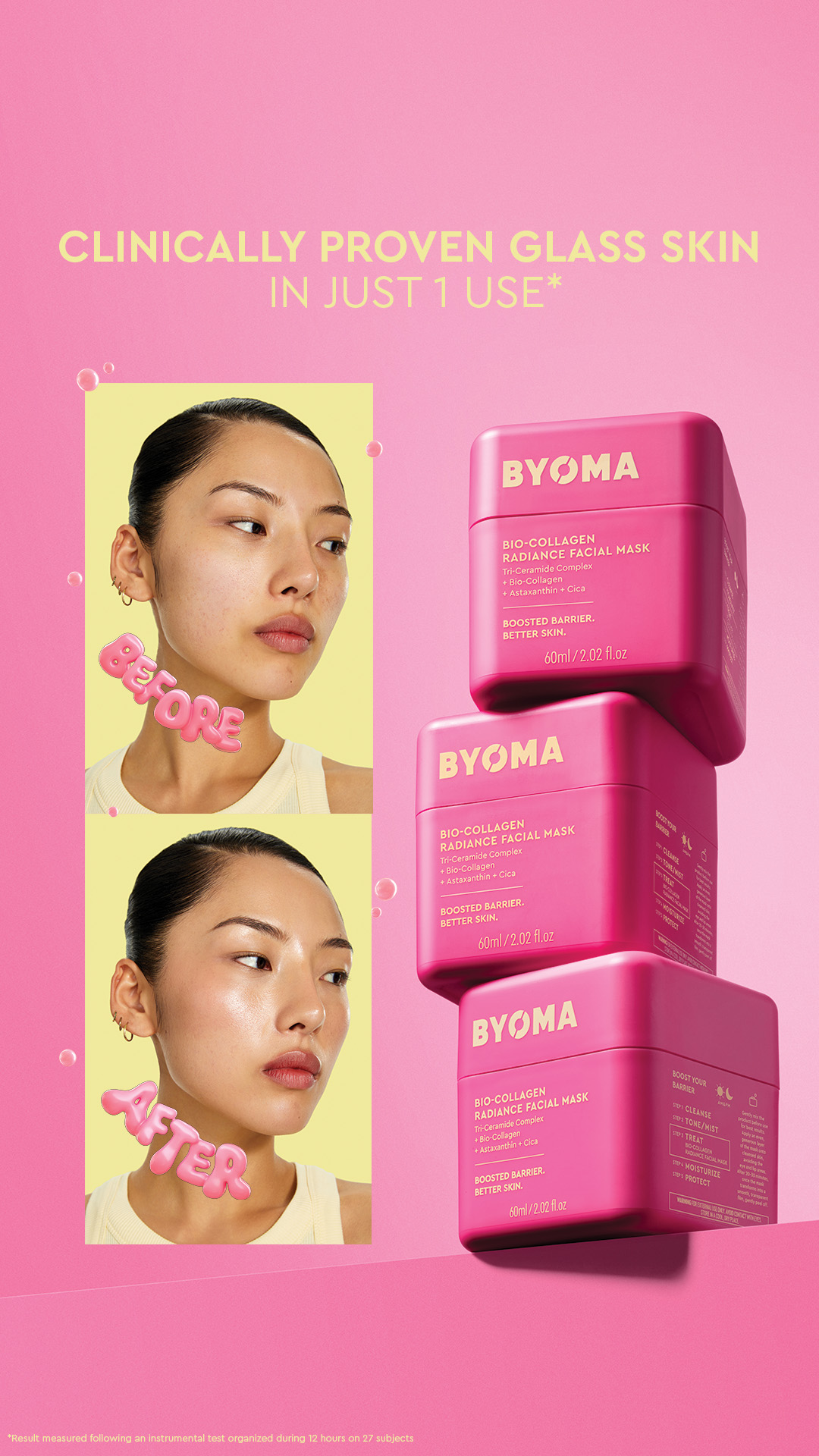 BYOMA Facebook ad from Feb 20, 2026
