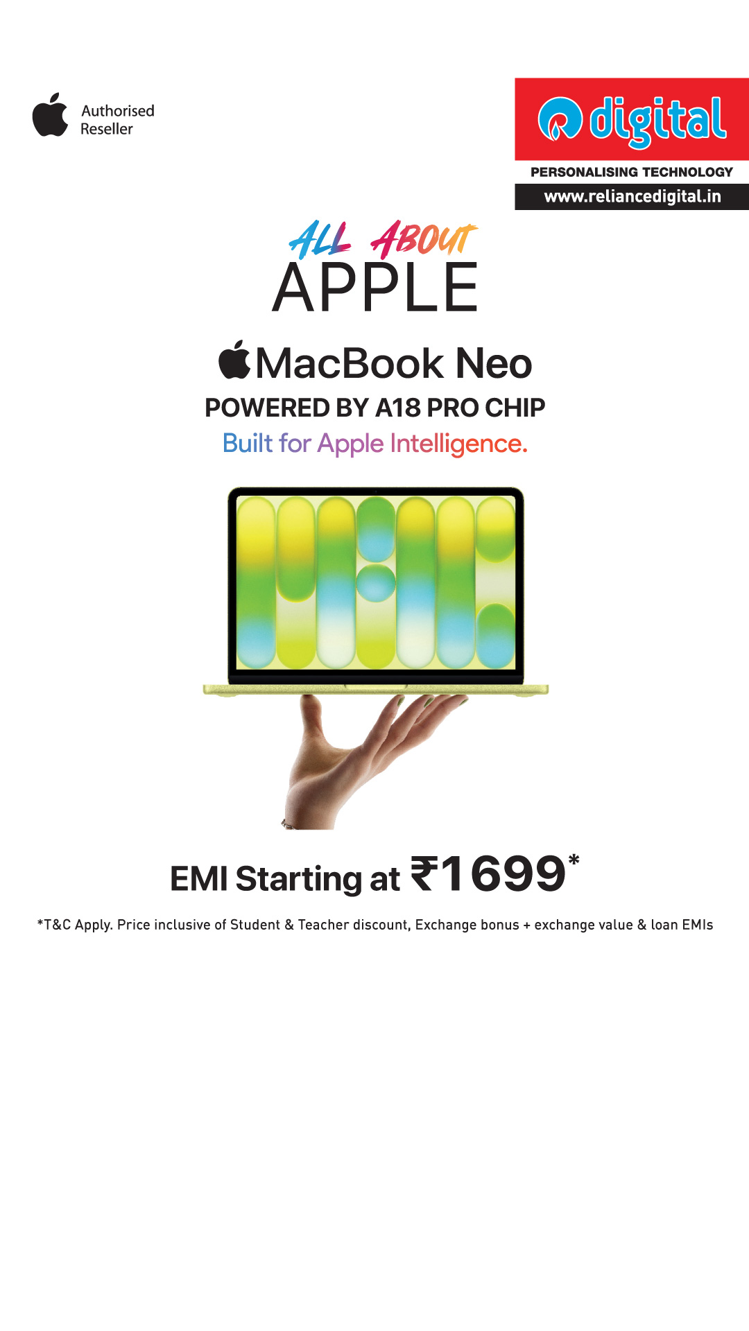 Reliance Digital Facebook ad