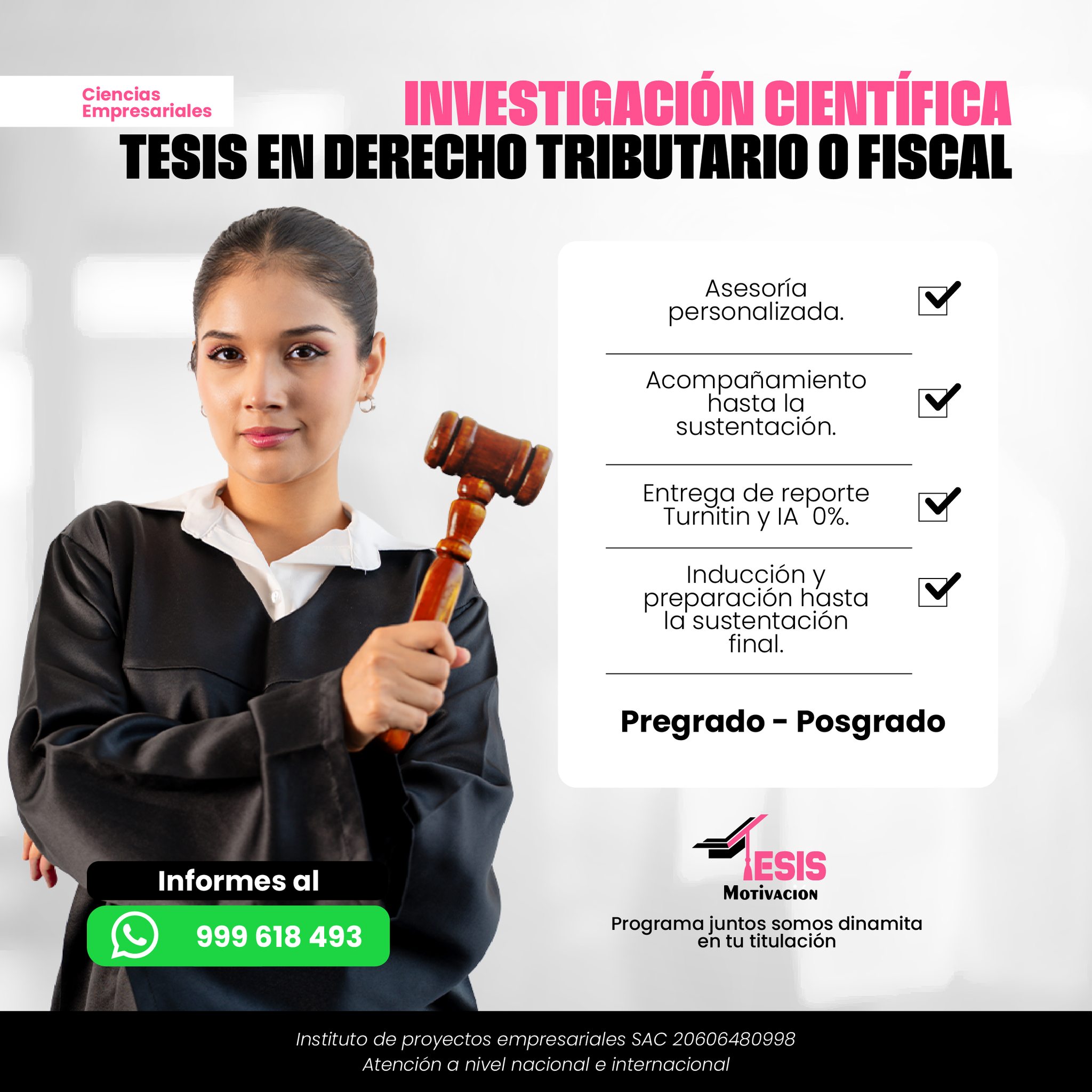 Tesis Motivación Facebook ad: ¿Necesitas ayuda en tu TESIS DE DERECHO?