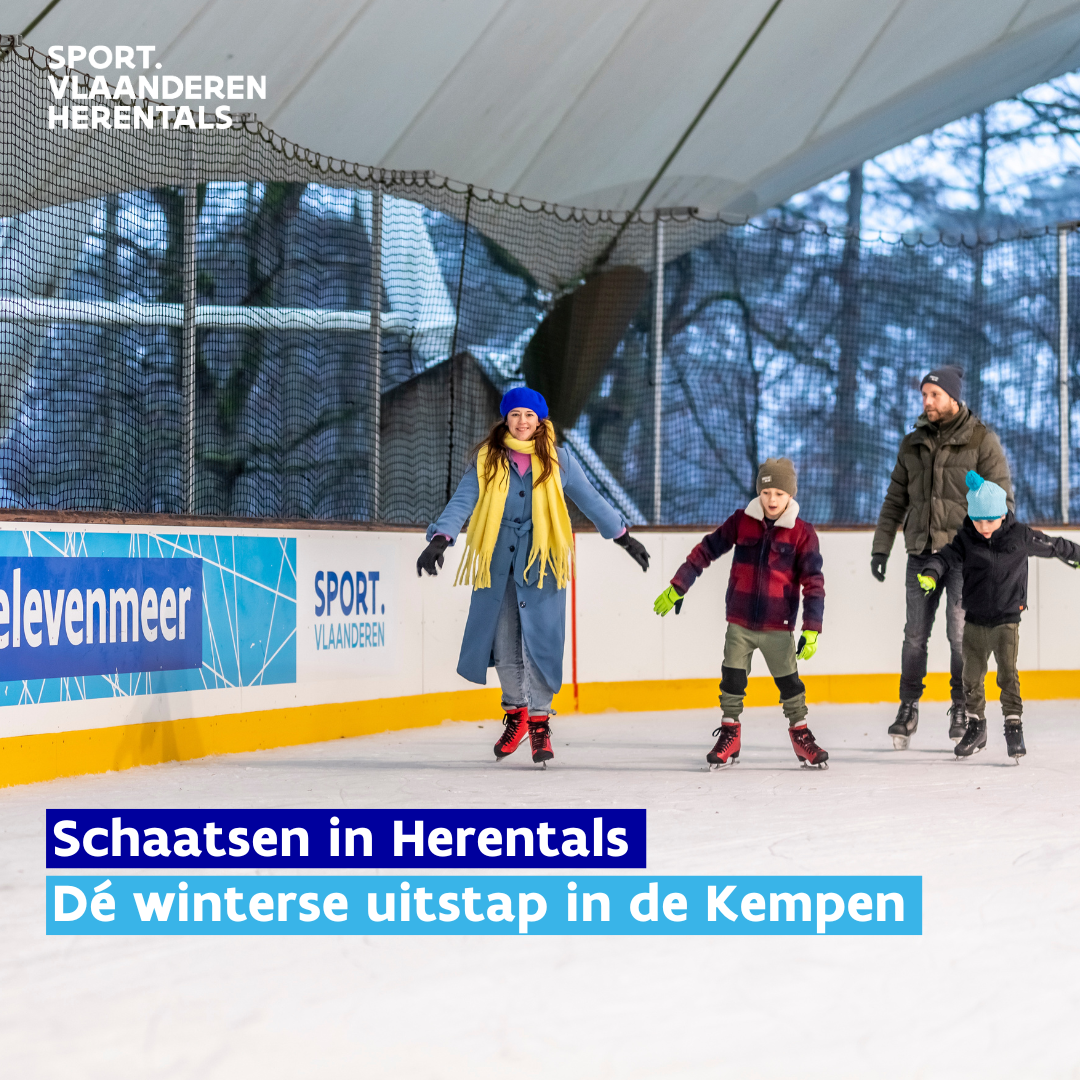 Sport Vlaanderen Herentals Facebook ad: Op zoek naar een heerlijke winterse uitstap?