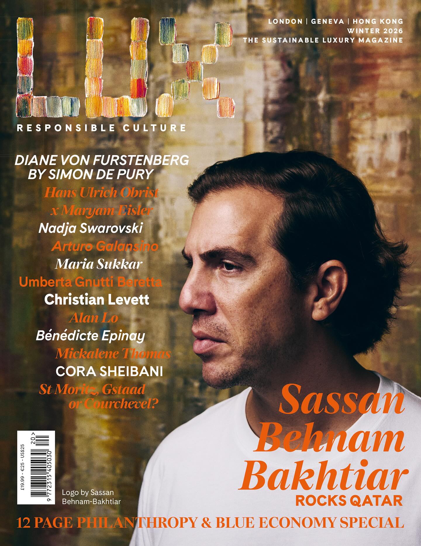 LUX: Responsible Culture Facebook ad: When French-Iranian artist Sassan Behnam-Bakhtiar…