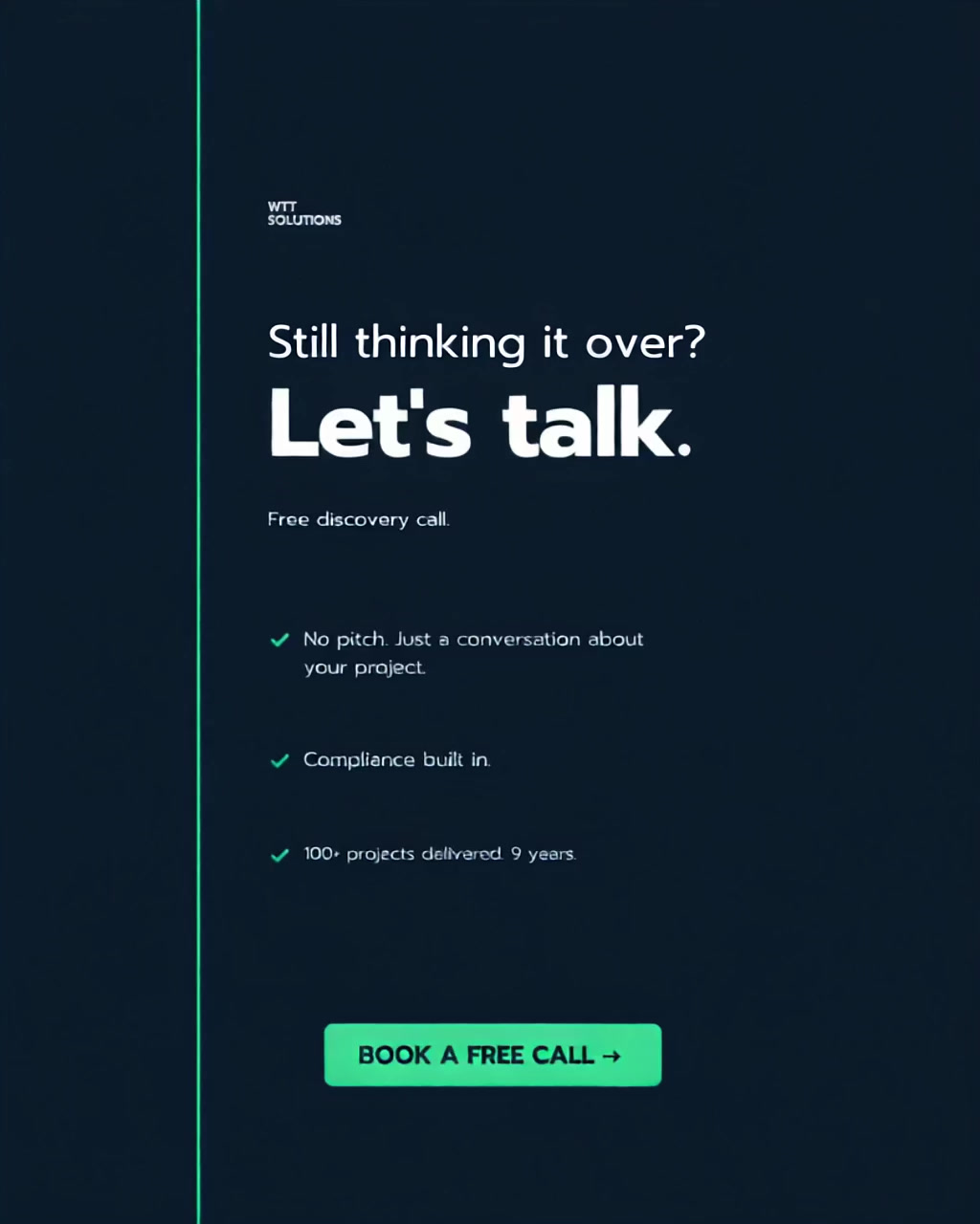 WTT Solutions Facebook ad: Extend Your Dev Team, Without the Overhead