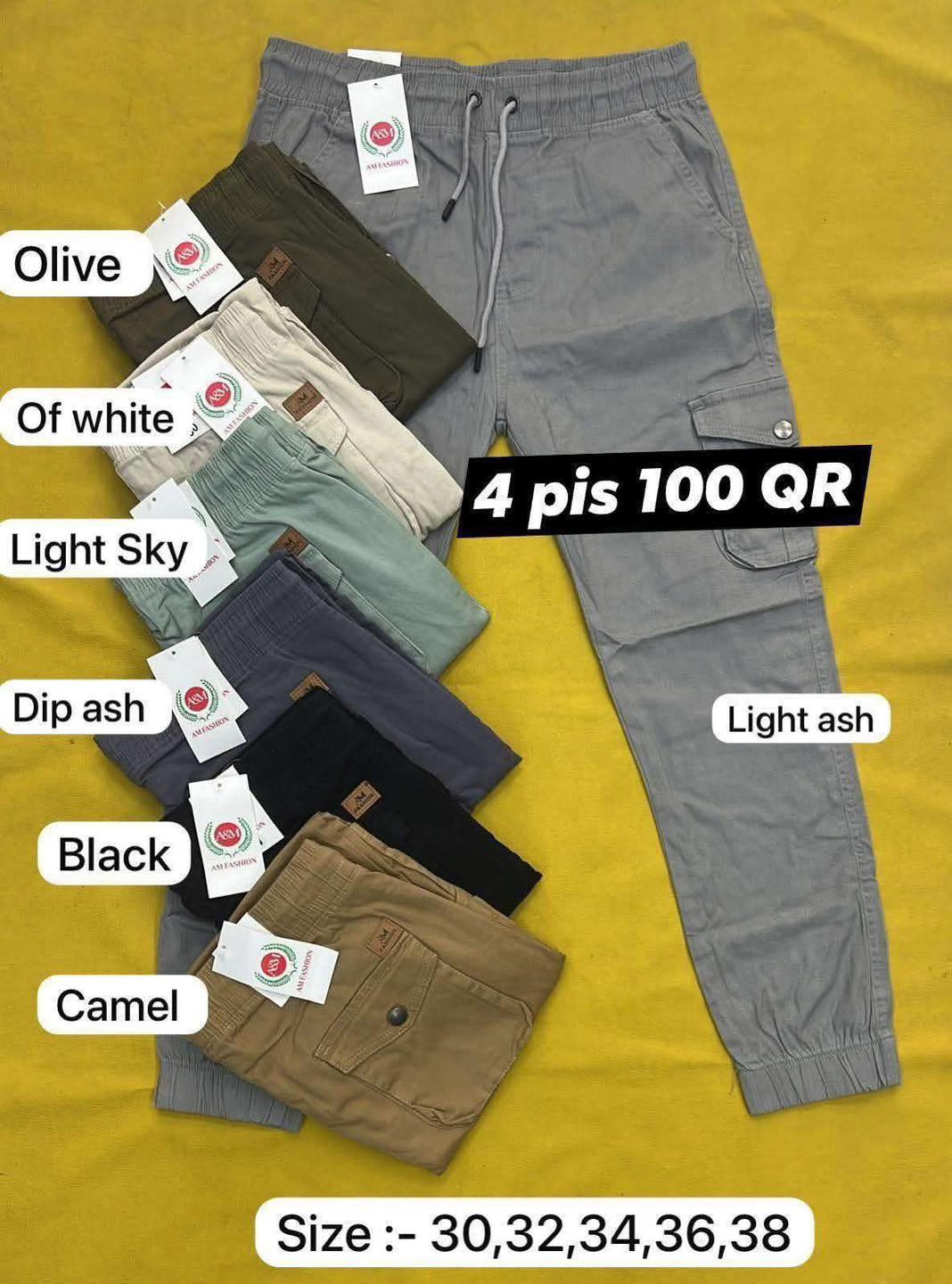 Daily Fashion QA Facebook ad: 4 Pcs 100 QAR Only!