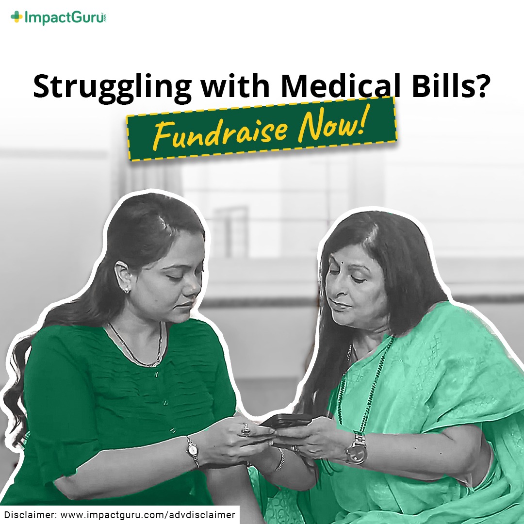 Impact Guru Facebook ad: Cover Your Hospital Bills With Medical Fundraising!