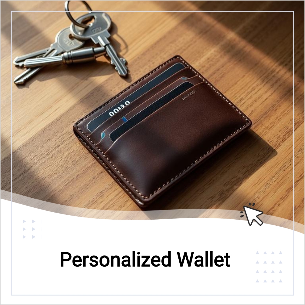 Best Friday Saver Deals Facebook ad: Personalized Wallet...