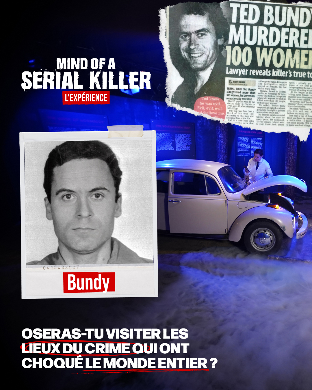 Mind of a Serial Killer Experience Facebook ad