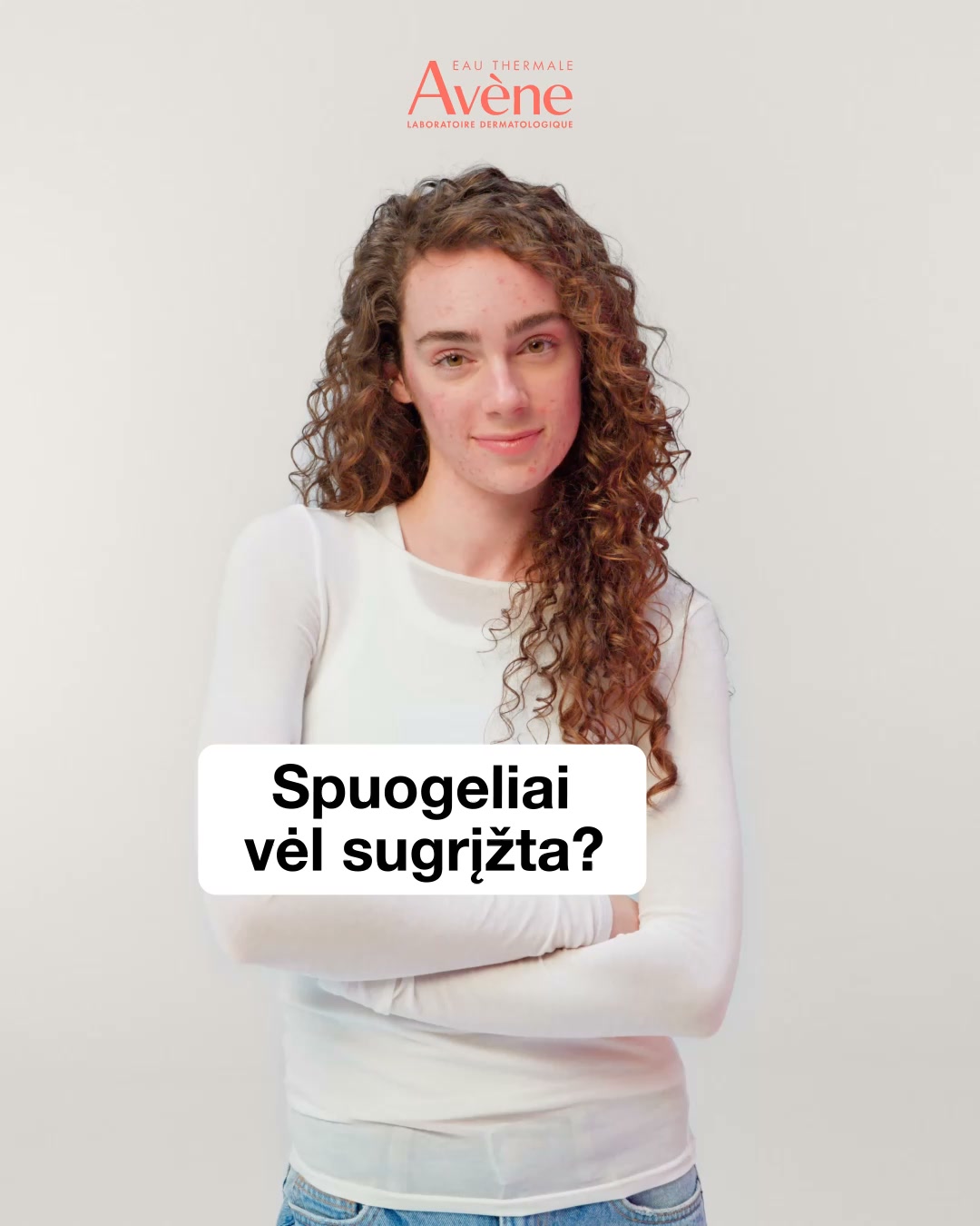 Eau Thermale Avene Lietuva Facebook ad: Atsikratyk spuogų!