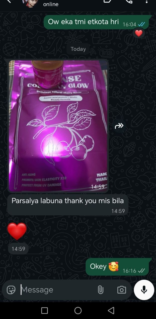 I White Cosmetics by Ayeshi. Facebook ad: I White Happy Coustomer