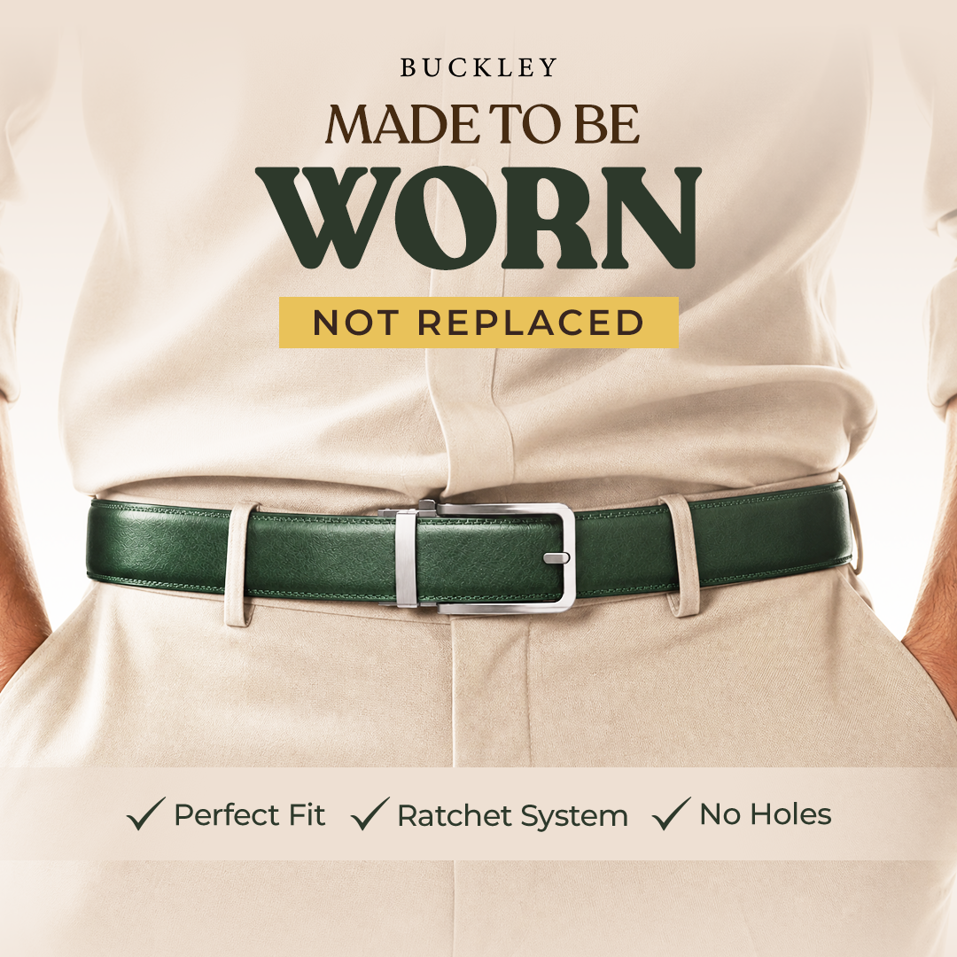 Buckley Belts Facebook ad