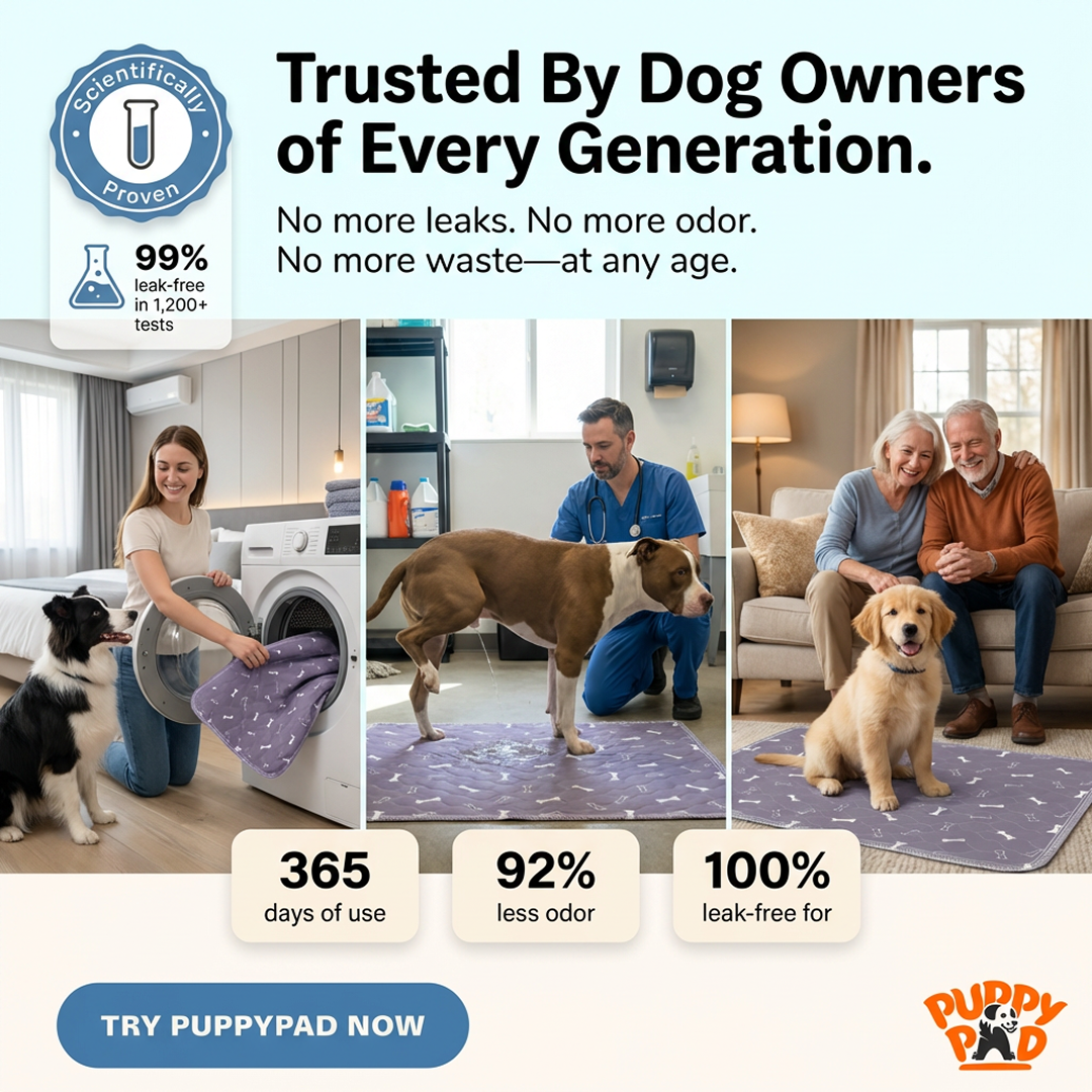 PuppyPad Facebook ad